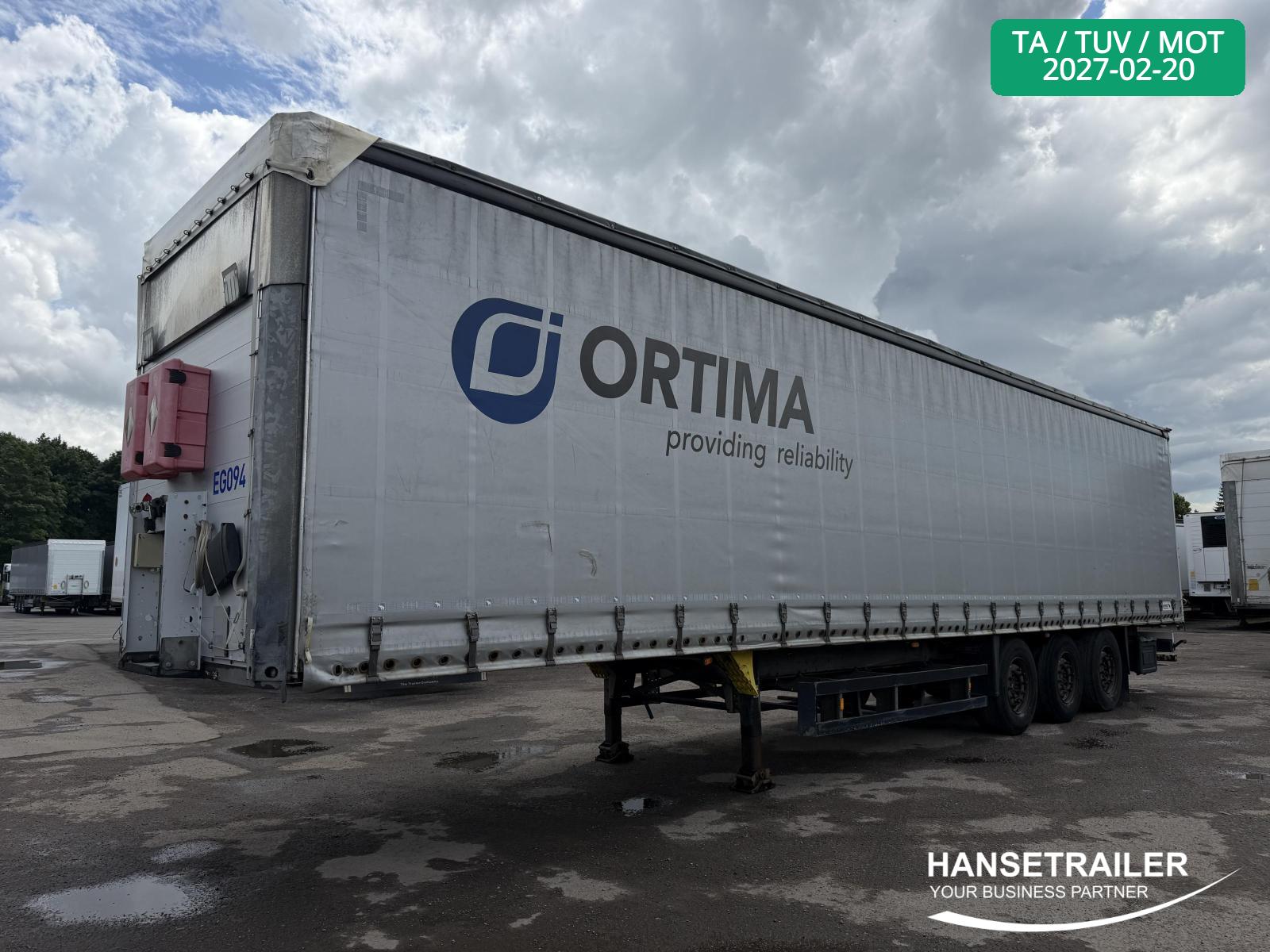 Schmitz SCS 24 Hydraulic roof