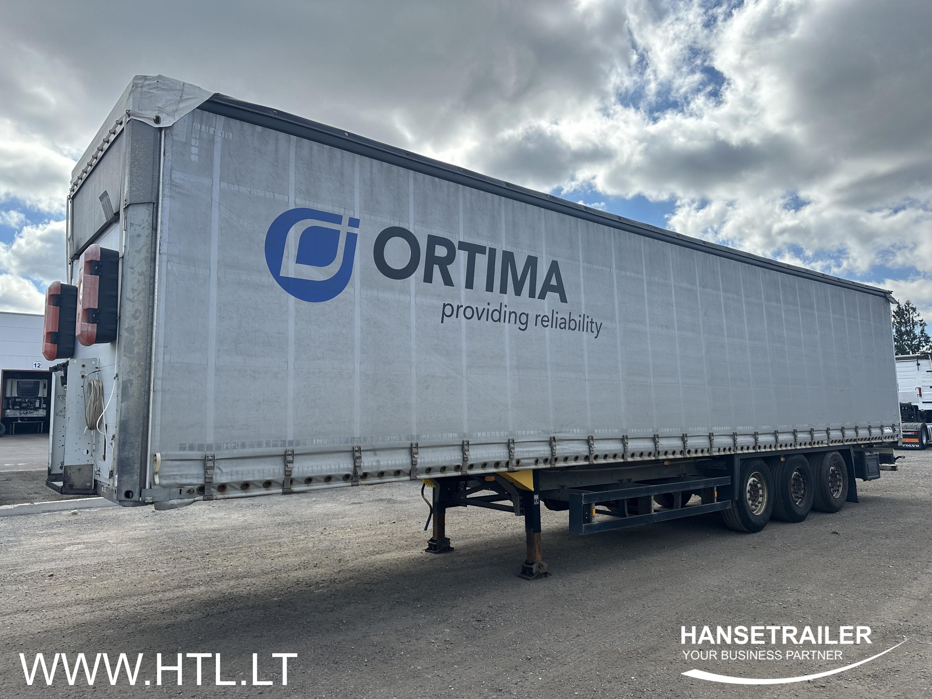 2013 Semitrailer Curtainsider Schmitz SCS 24 Multilock XL TIR TA