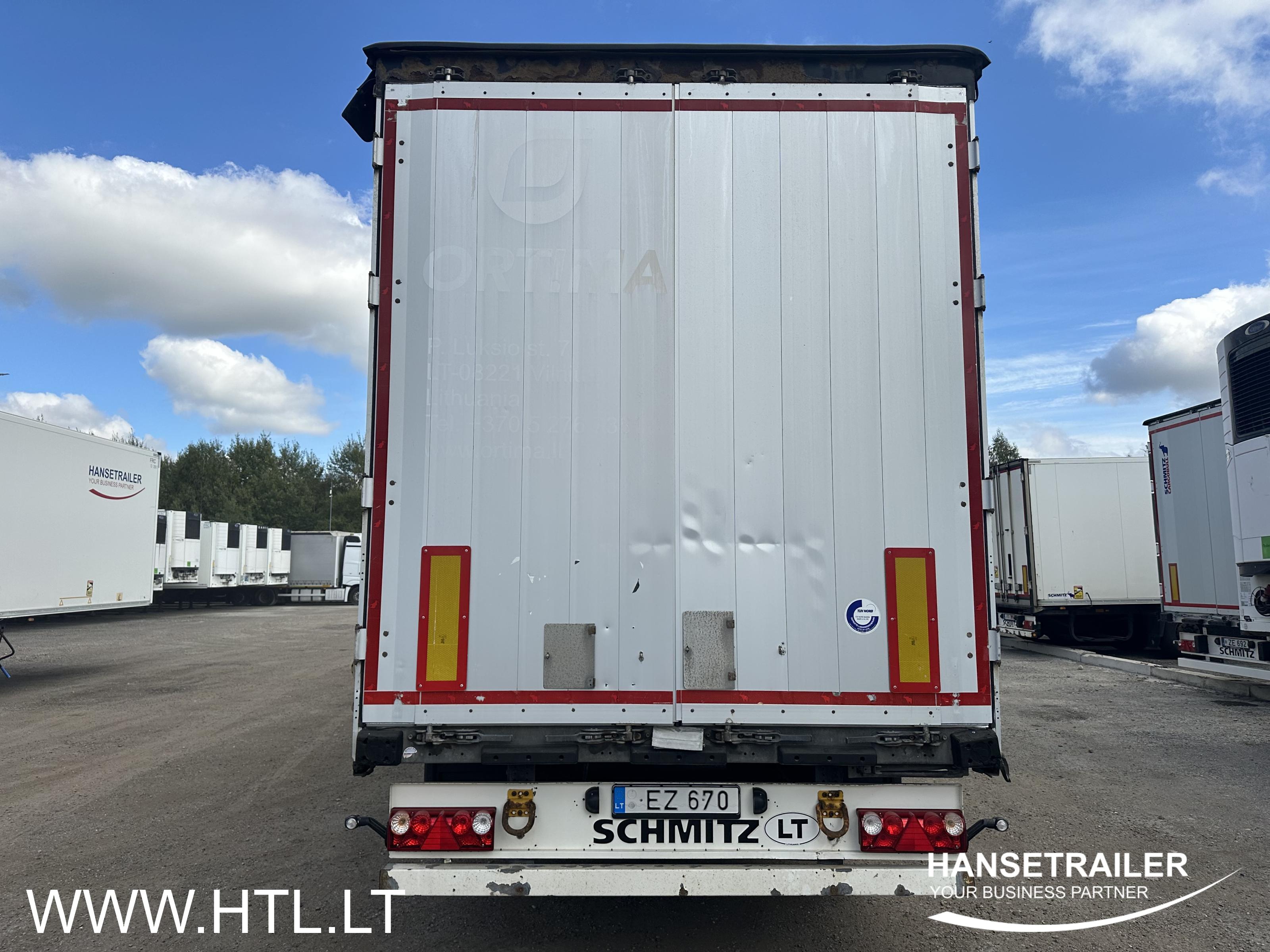 2013 Puoliperävaunu Pressukapelli Schmitz SCS 24 Multilock XL TIR TA