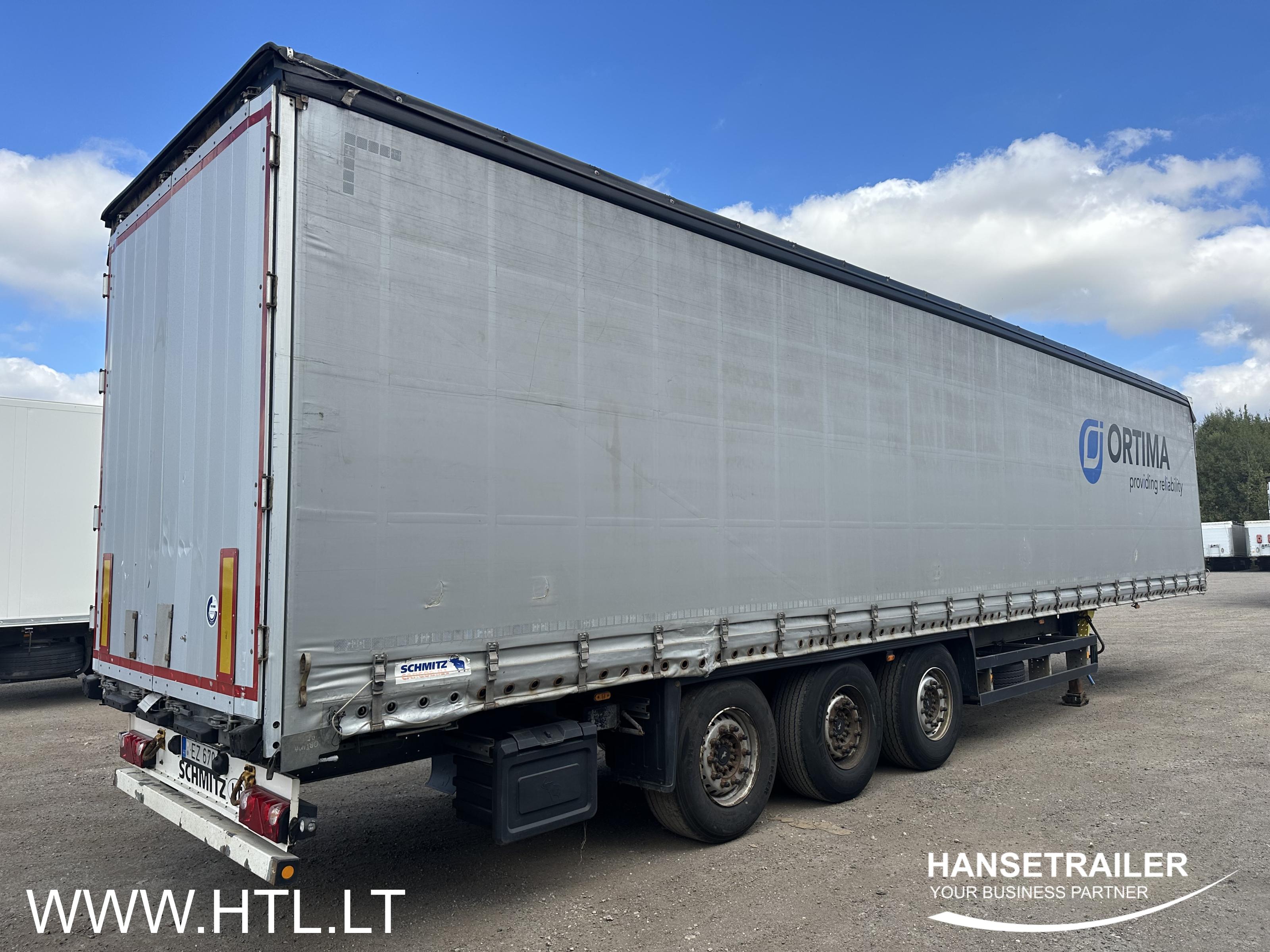 2013 Semitrailer Curtainsider Schmitz SCS 24 Multilock XL TIR TA