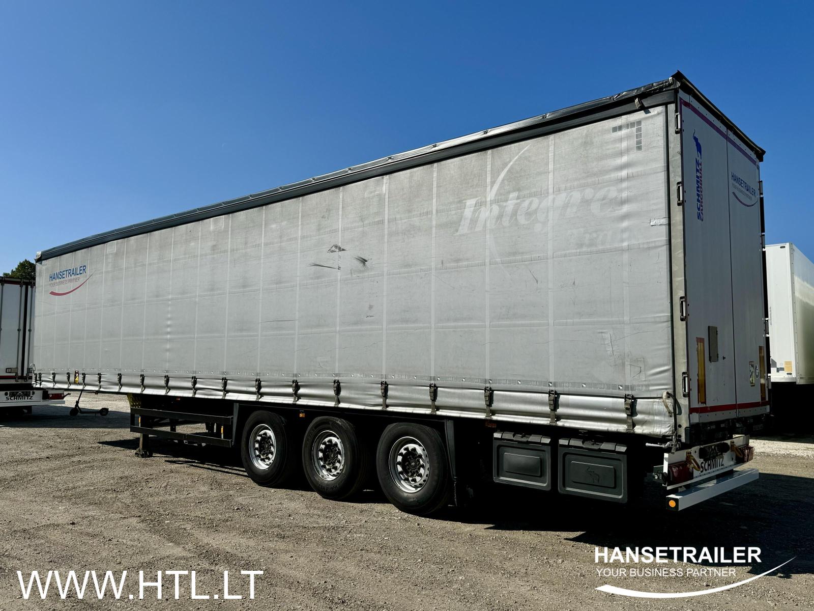 2015 Puoliperävaunu Pressukapelli Schmitz SCS 24/L Multilock XL TA