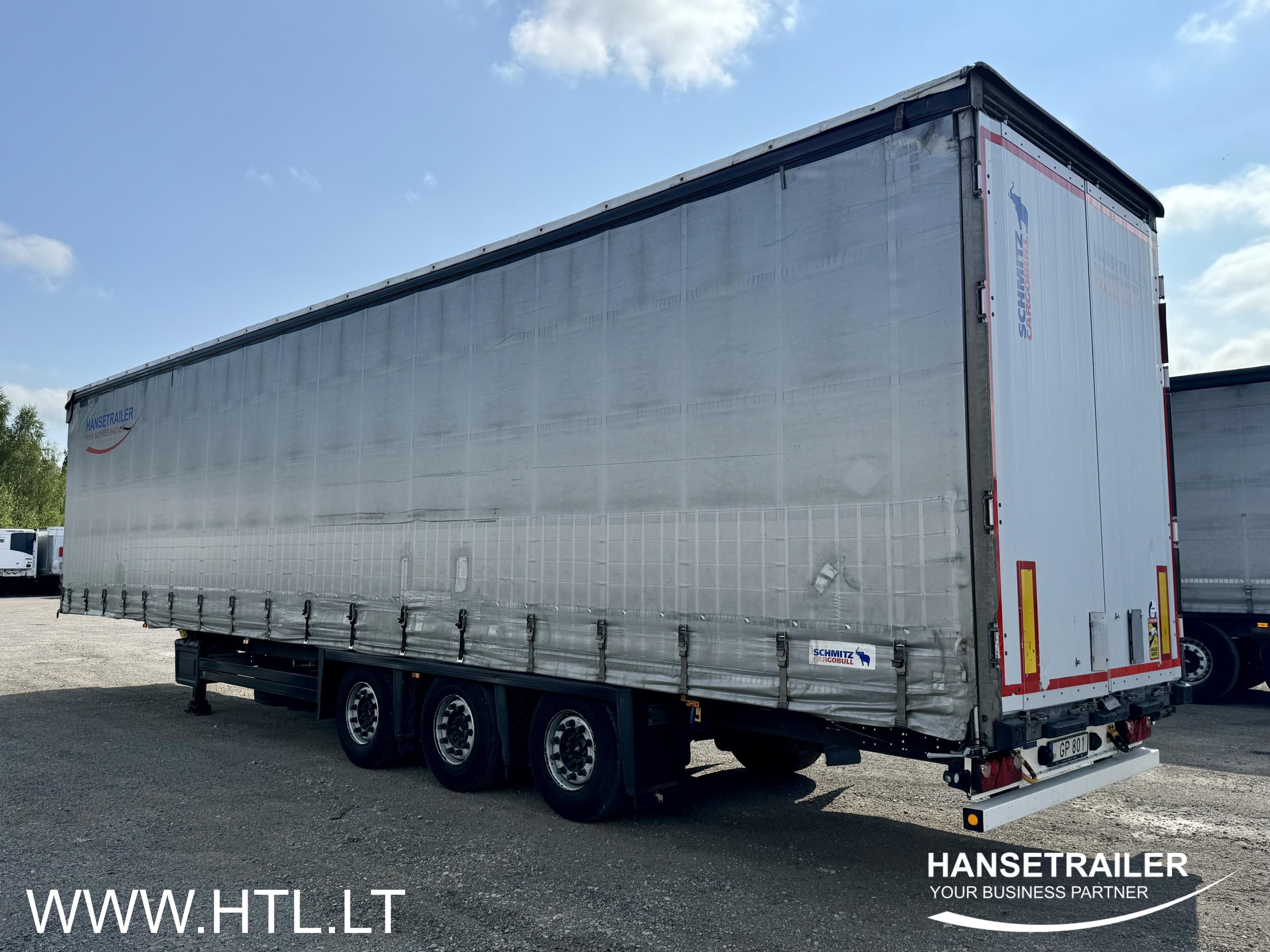 2016 Semitrailer Curtainsider Schmitz SCS 24 Mega Mega Low Deck