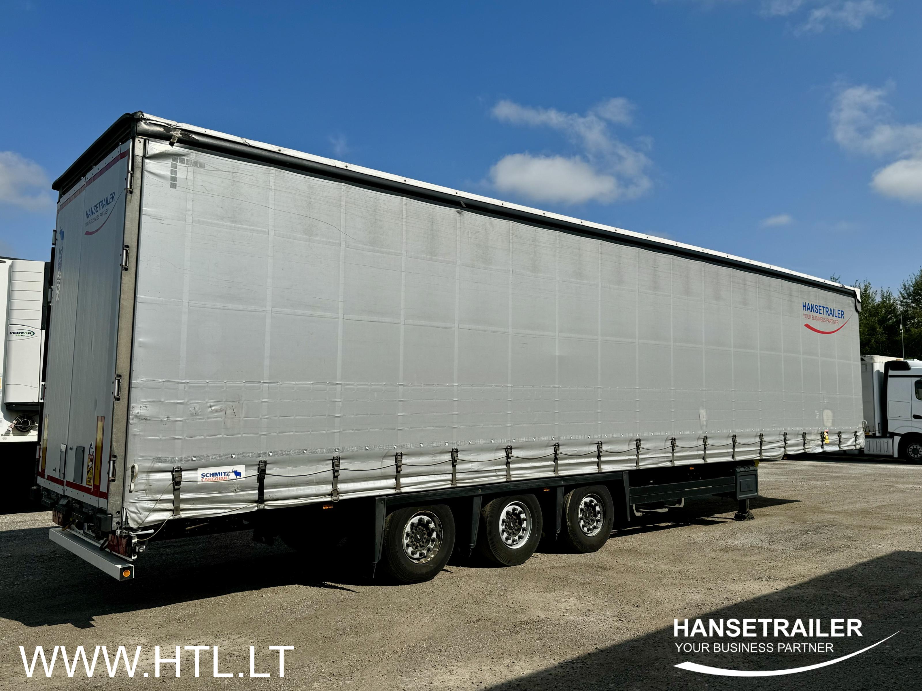 2016 Semitrailer Curtainsider Schmitz SCS 24 Mega Mega Low Deck