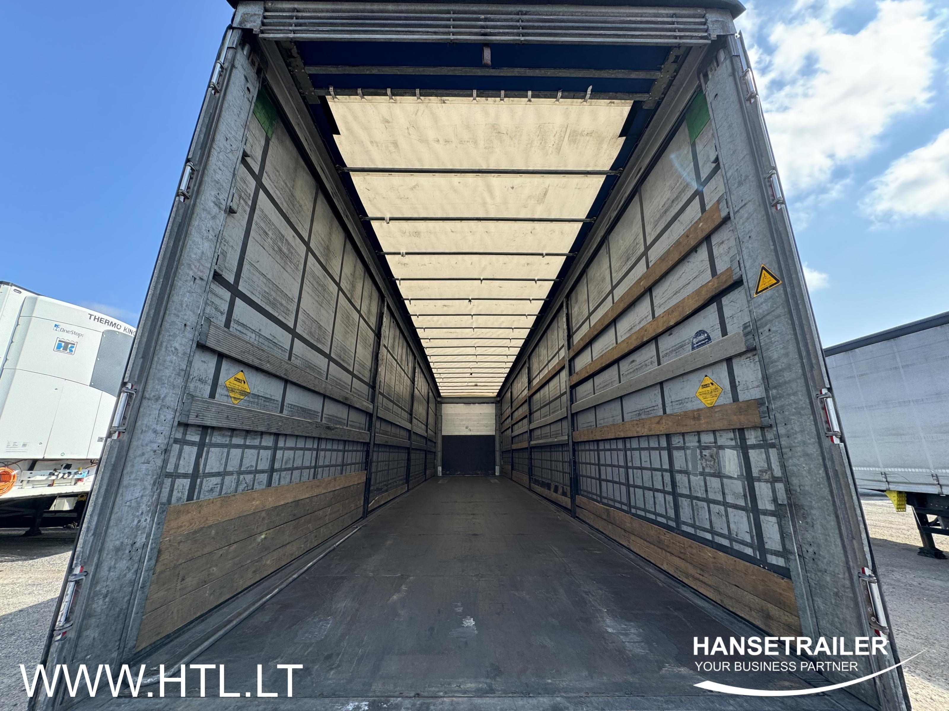 2016 Semitrailer Curtainsider Schmitz SCS 24 Mega Mega Low Deck