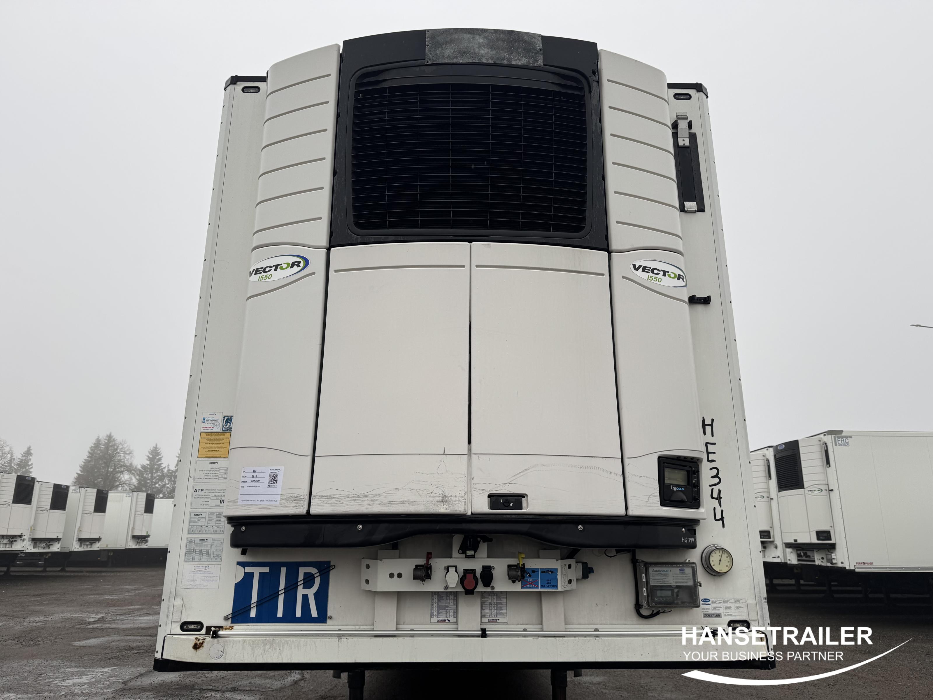 2016 Semitrailer Reefer Schmitz SKO 24 FP45 Doppelstock Double Deck