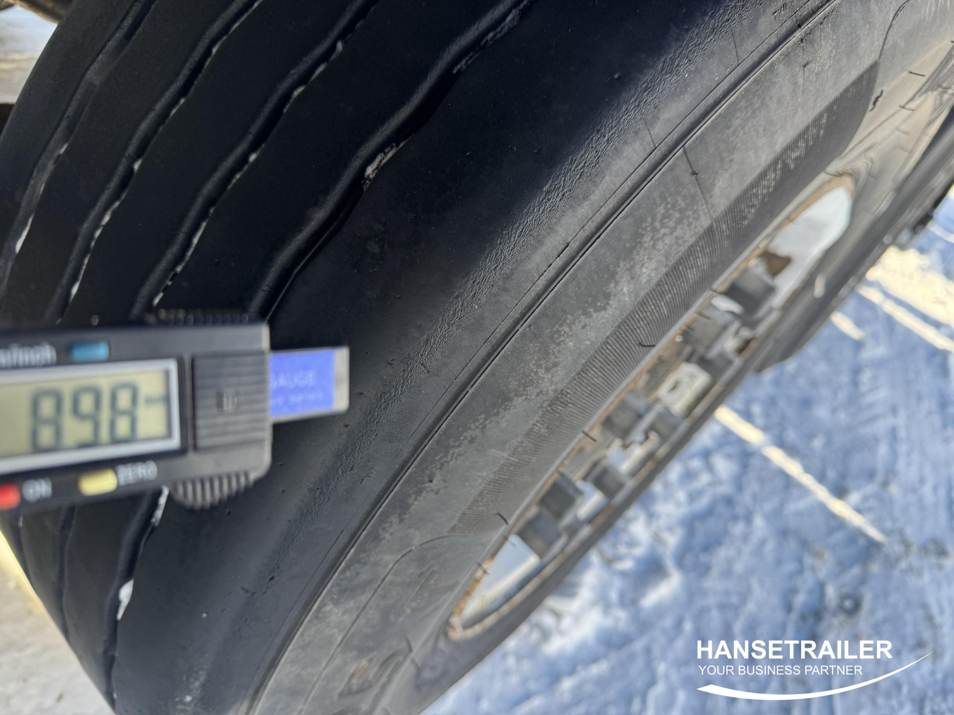 2016 Puspiekabe Gardīne Schmitz SCS 24 Multilock XL TUV