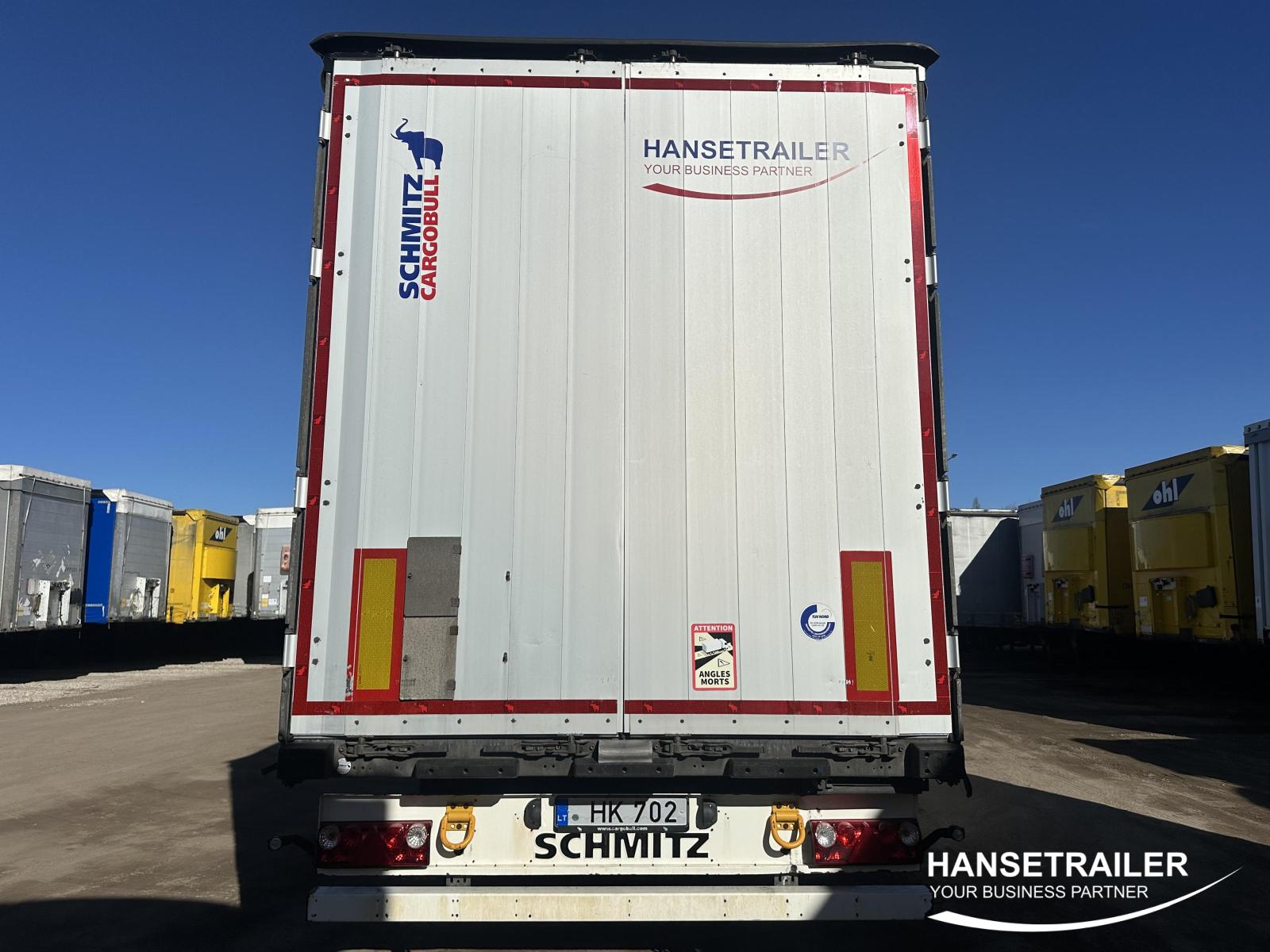 2017 Puoliperävaunu Pressukapelli Schmitz SCS 24