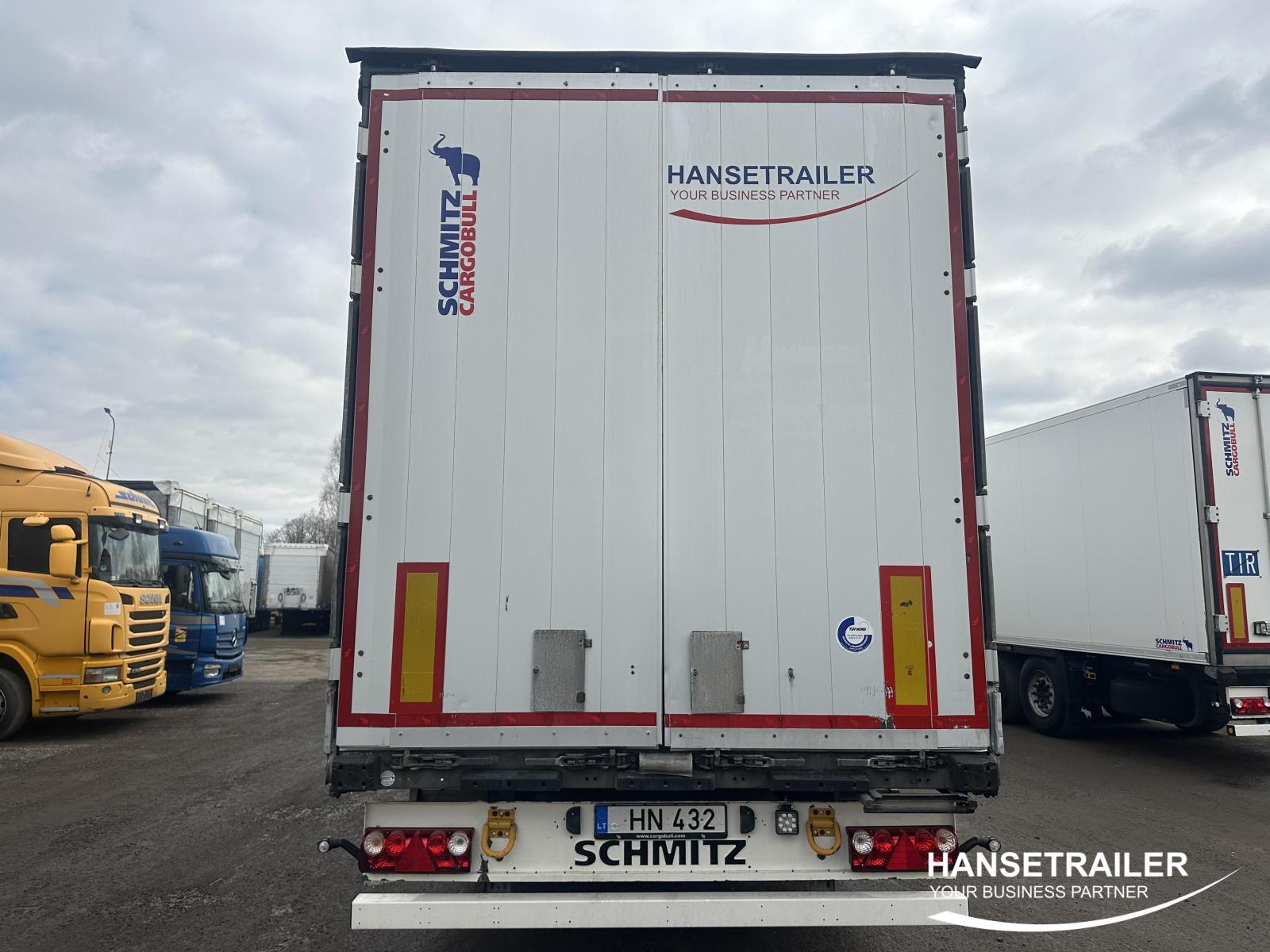 2017 напівпричеп Тентовані Schmitz SCS 24