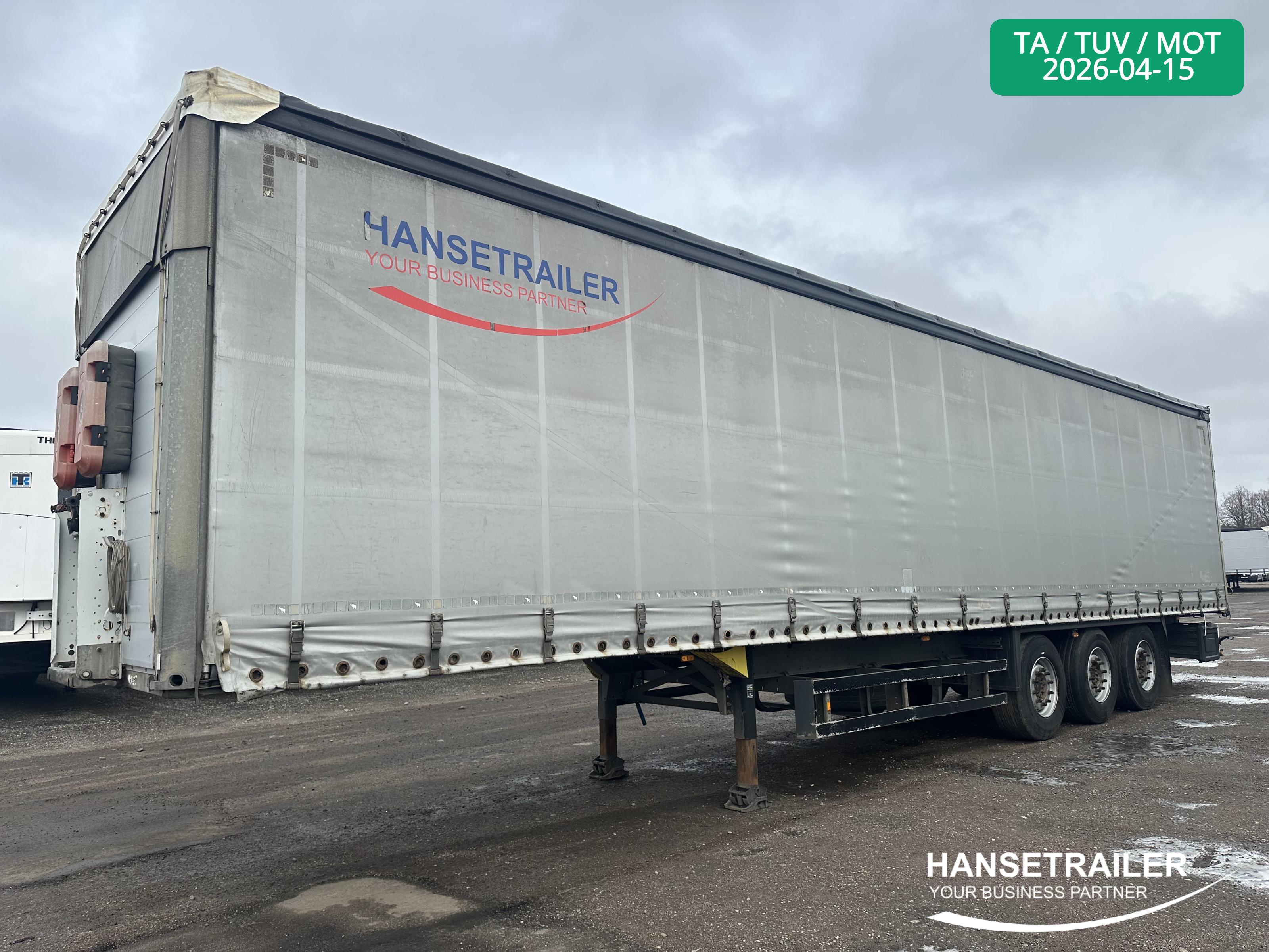 2013 Puoliperävaunu Pressukapelli Schmitz SCS 24 TA TIR XL Hydraulic Roof