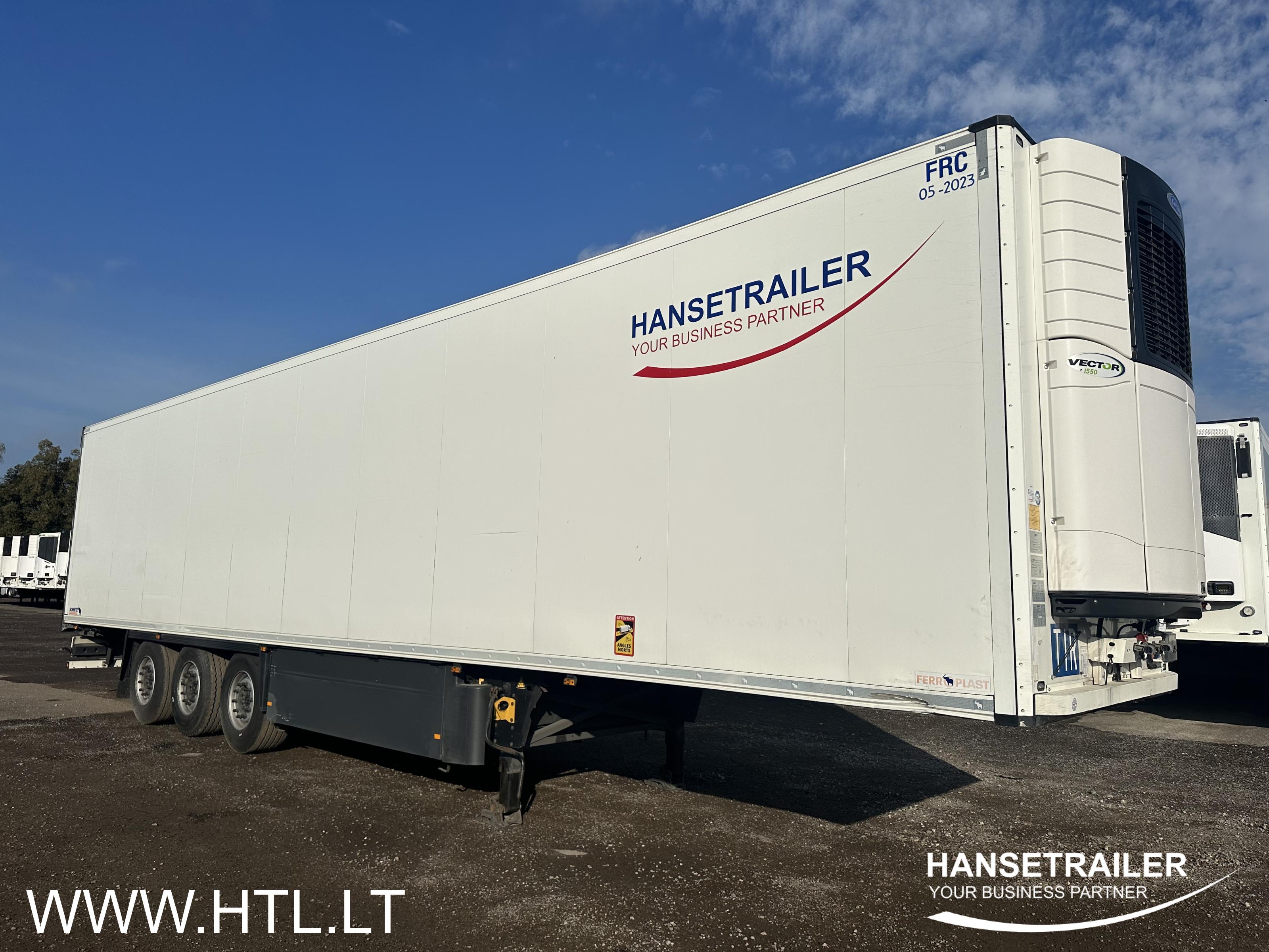 2017 Semitrailer Reefer Schmitz SKO 24 FP45 Double deck Doppelstock