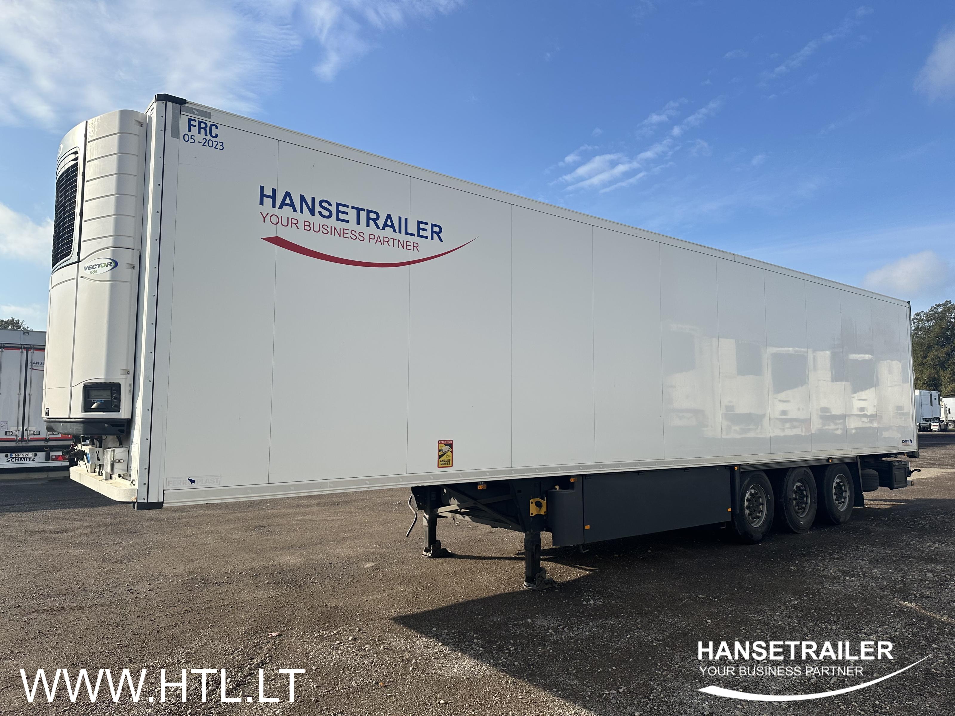 2017 Semitrailer Reefer Schmitz SKO 24 FP45 Double deck Doppelstock