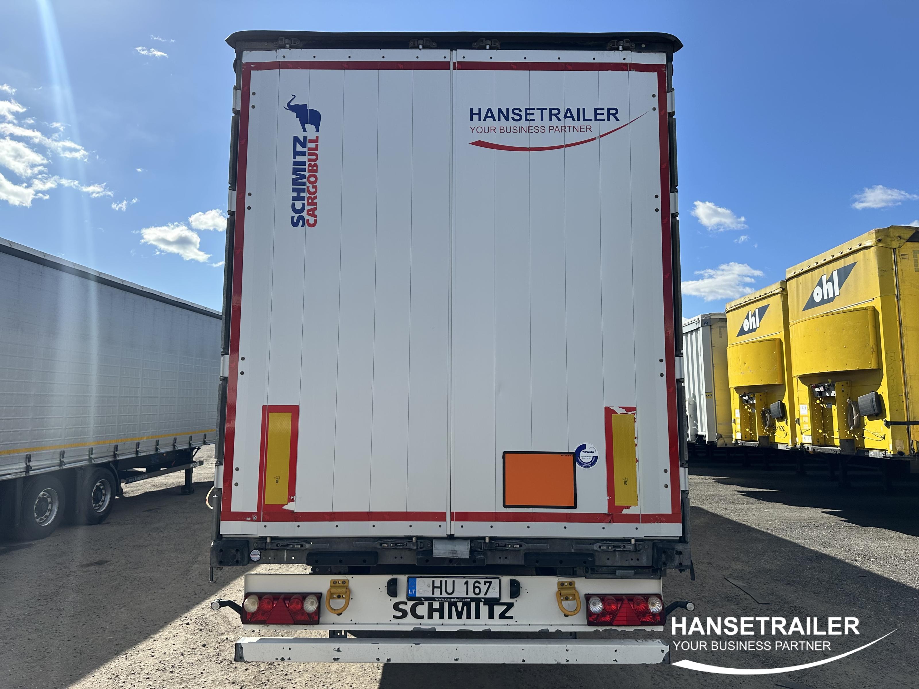 2017 Puoliperävaunu Pressukapelli Schmitz SCS 24