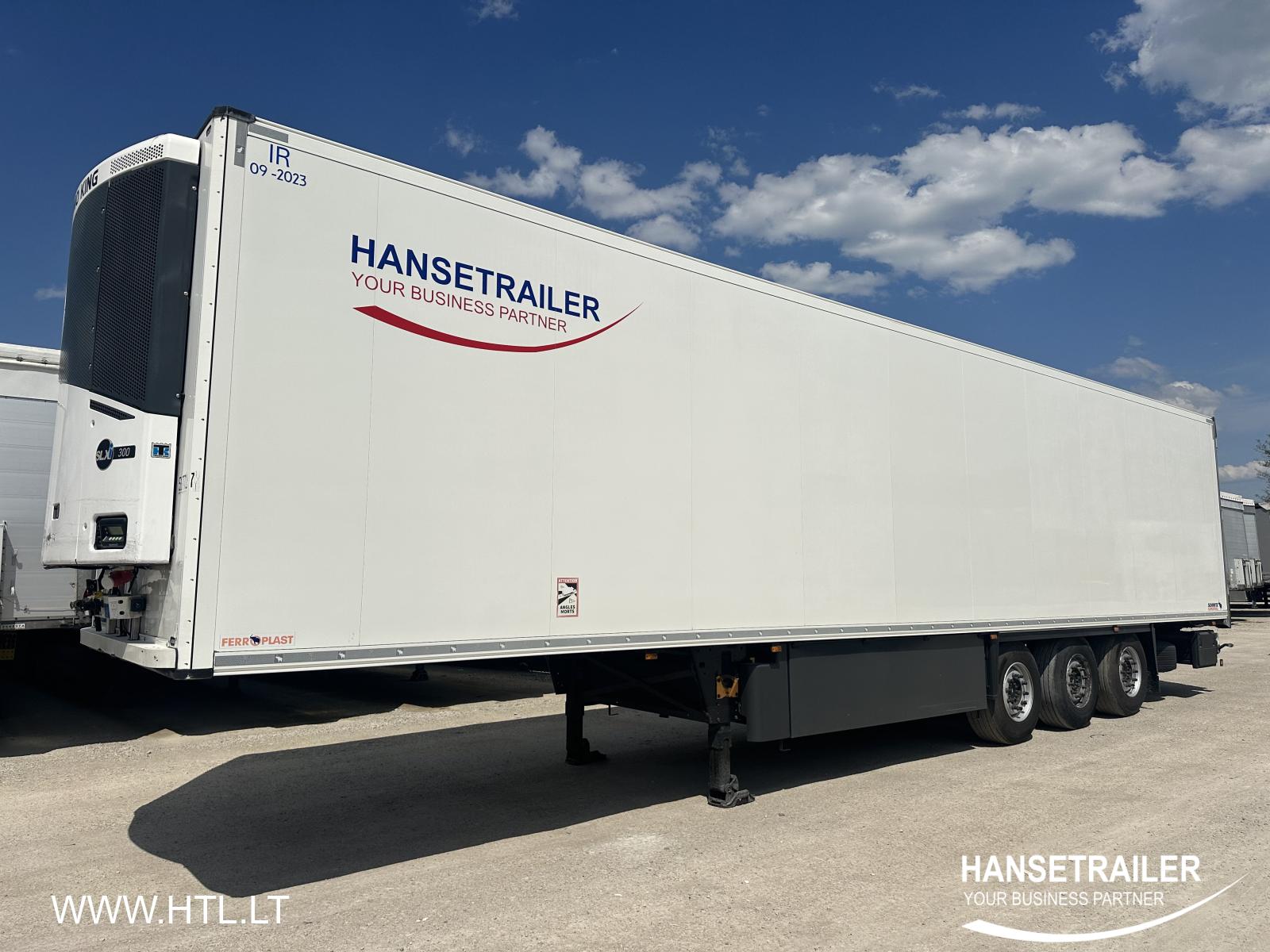 2017 Semitrailer Reefer Schmitz SKO 24 FP45 Thermoking Double Deck