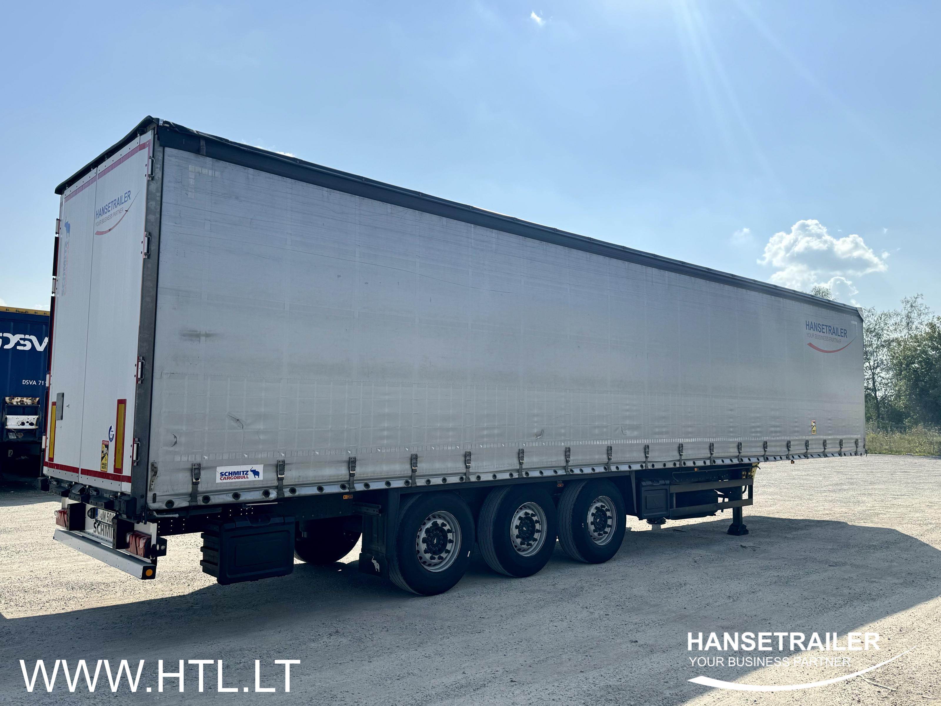 2018 напівпричеп Тентовані Schmitz SCS 24 Multilock XL TIR TA