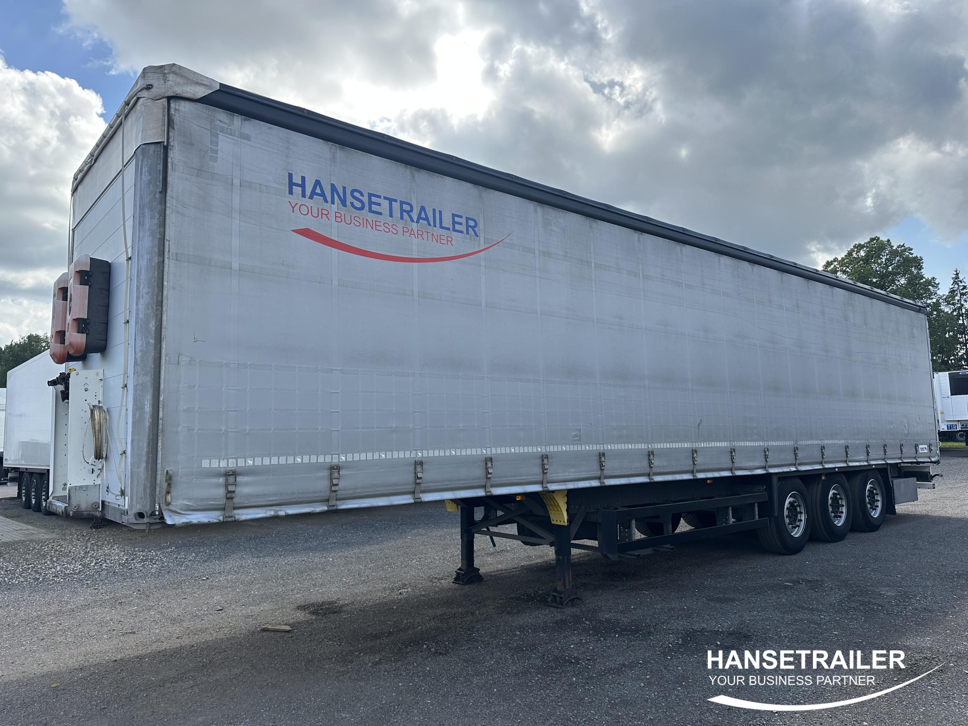 2018 Puspiekabe Gardīne Schmitz SCS 24 Multilock XL TA