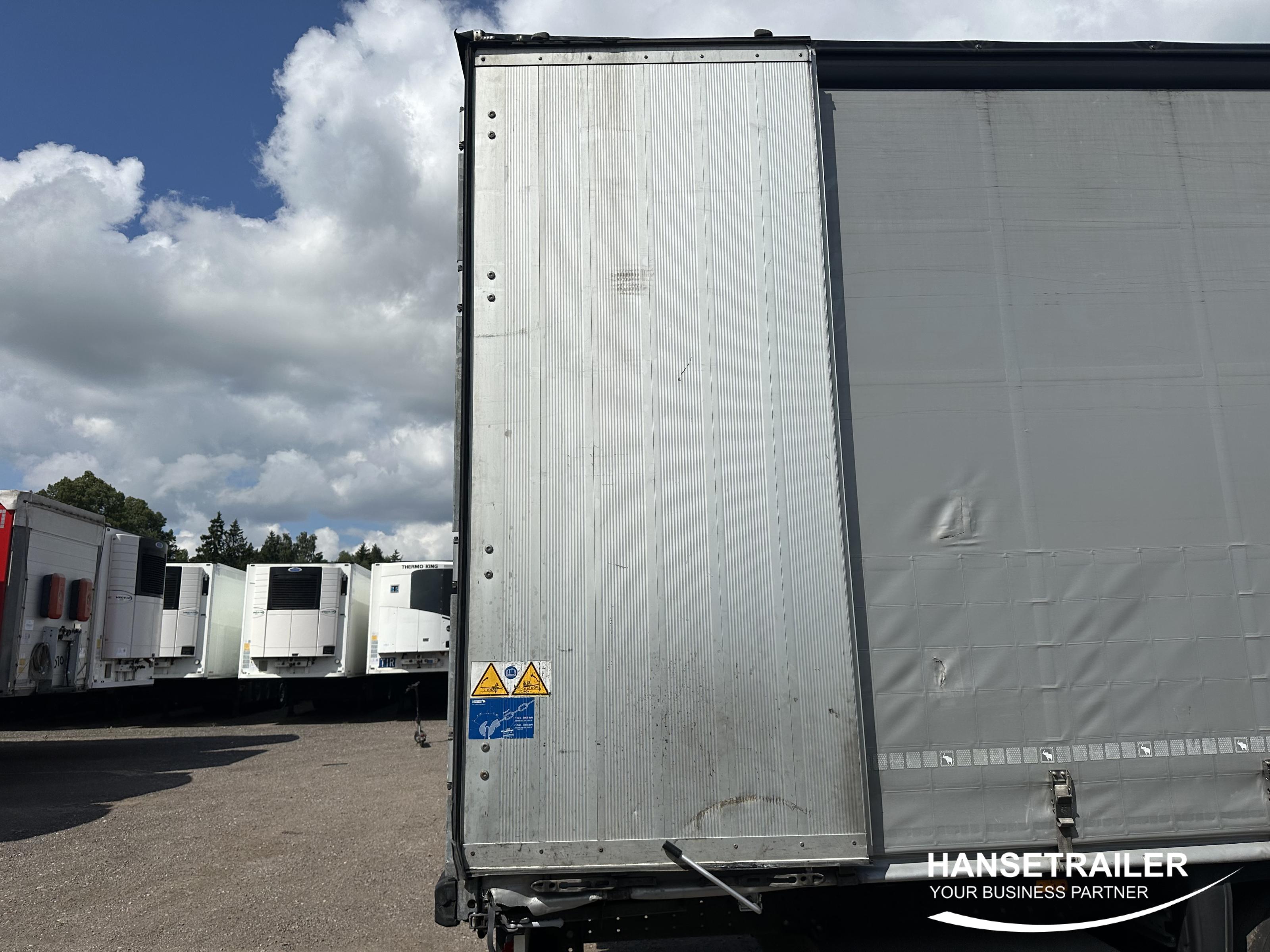 2018 Puspiekabe Gardīne Schmitz SCS 24 Multilock XL TA
