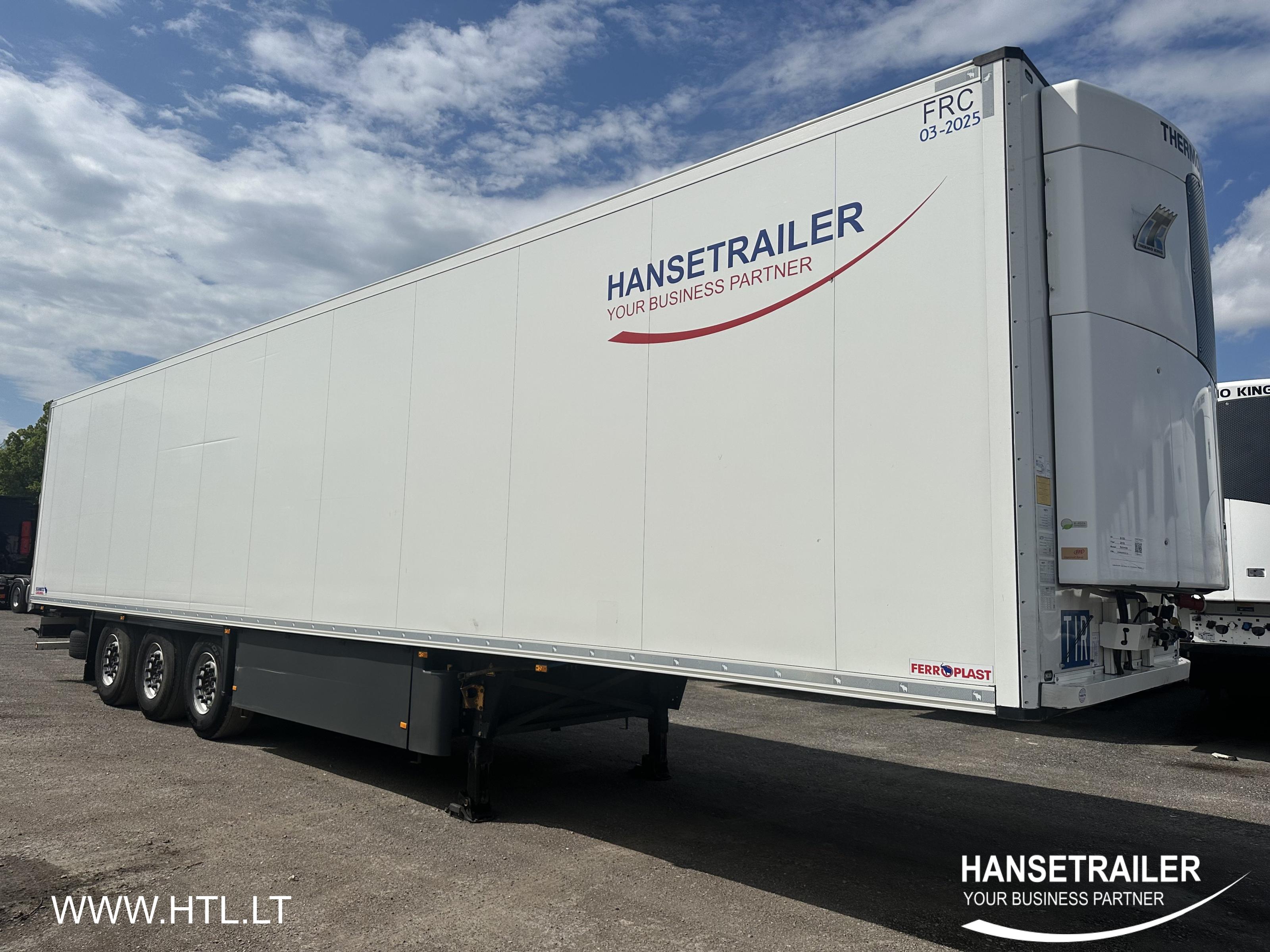 2019 Semitrailer Reefer Schmitz SKO 24 FP45 FP45 Thermoking Double Deck