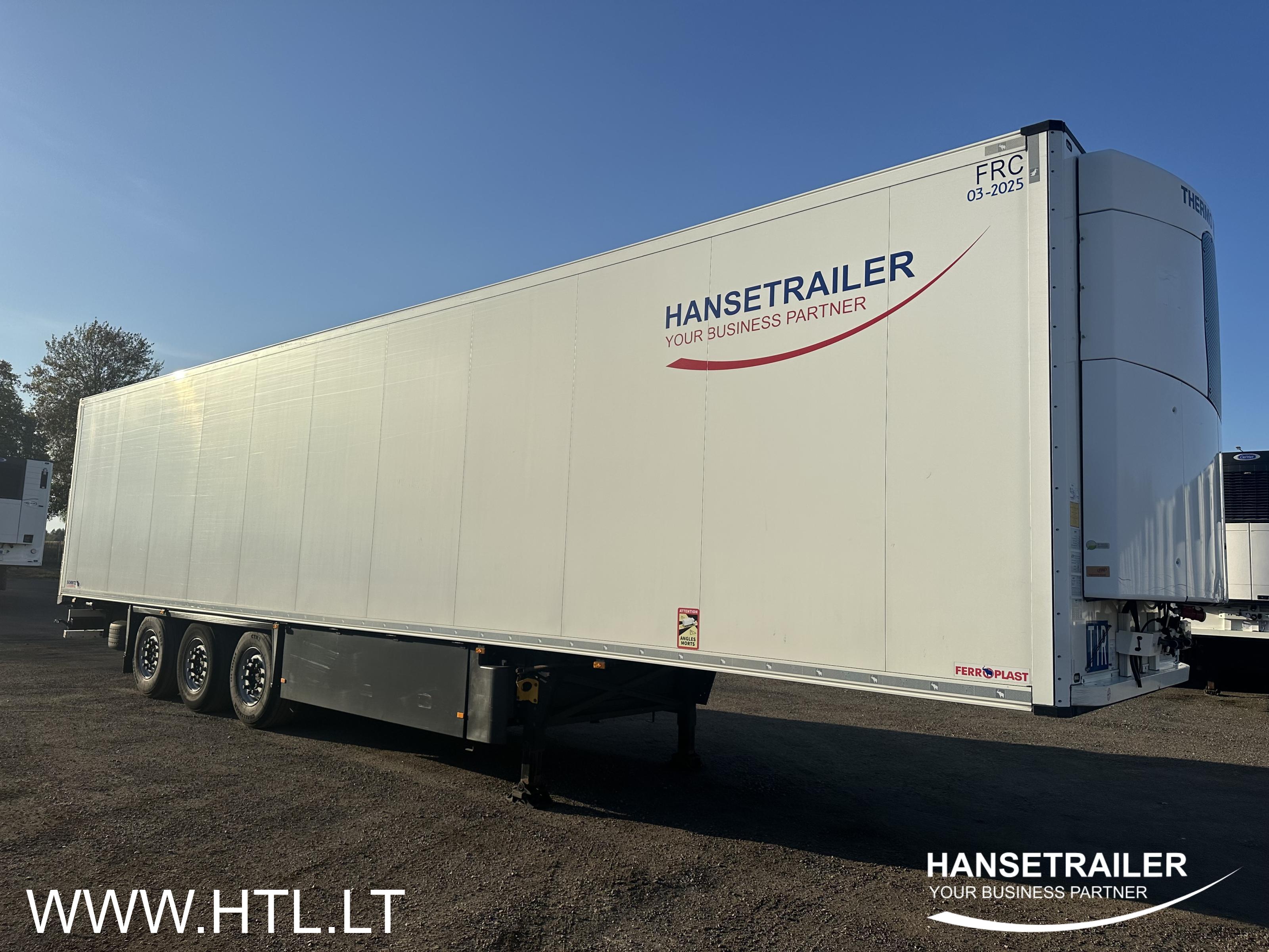 2019 Semitrailer Reefer Schmitz SKO 24 FP45 Thermoking Double Deck