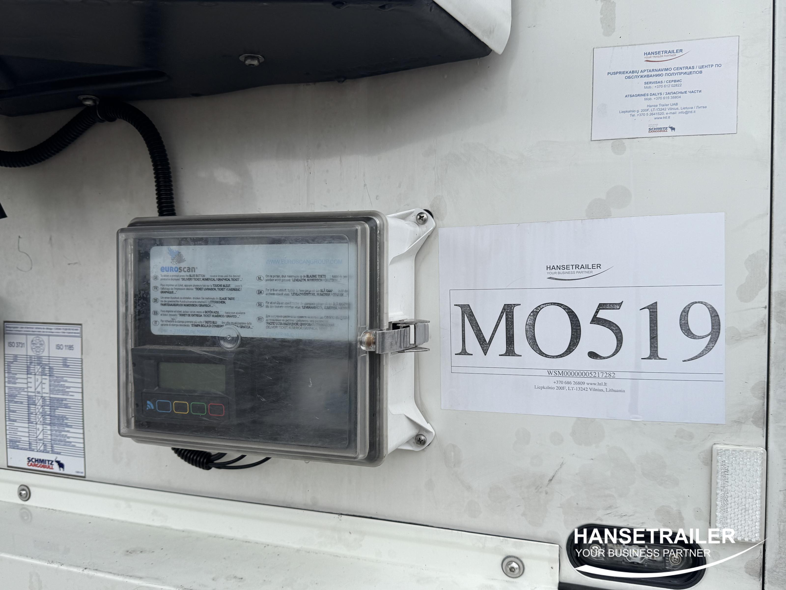 2019 Semitrailer Reefer Schmitz SKO 24 FP45 Thermoking Double Deck TA