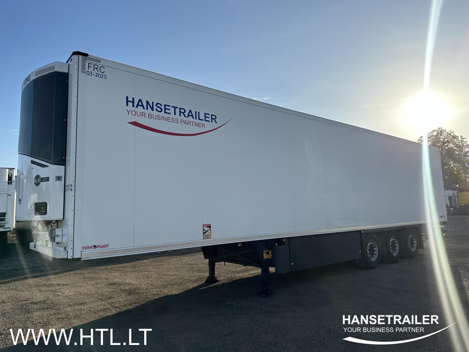 2019 Semitrailer Reefer Schmitz SKO 24 FP45 Thermoking Double Deck