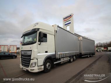 DAF XF 480 FAR Wielton 18+20 Pallets KomplettZug Tandem