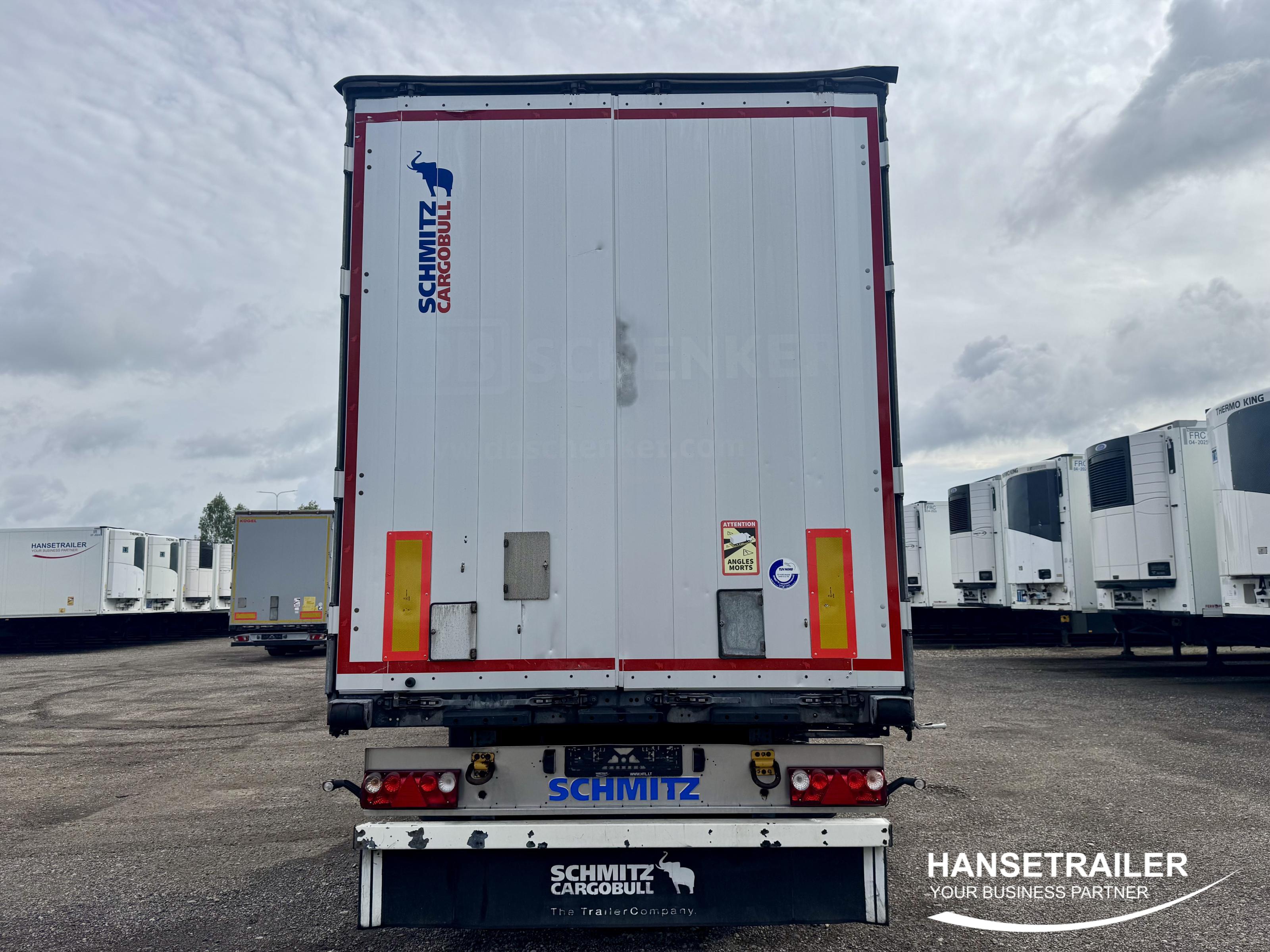 2014 Semitrailer Curtainsider with sideboards Schmitz SCS BS Lifting Axle