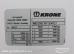 Krone SDR27