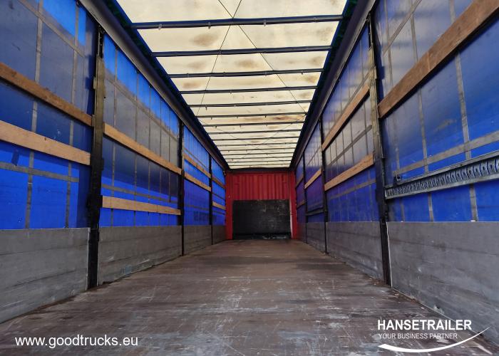 2010 Semitrailer Curtainsider with sideboards Krone SDP Bortine uzuolaidine Bort stora