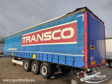 2010 Semitrailer Curtainsider with sideboards Krone SDP Bortine uzuolaidine Bort stora