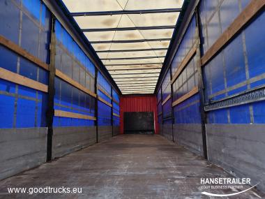 2010 Semitrailer Curtainsider with sideboards Krone SDP Bortine uzuolaidine Bort stora