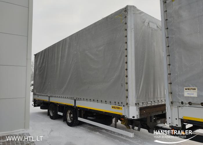 2012 Autovilciens Gardīne Mercedes-Benz Actros2544 Kompletzug Wielton