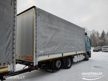 2012 Autovilciens Gardīne Mercedes-Benz Actros2544 Kompletzug Wielton