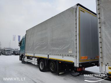 2012 Autovilciens Gardīne Mercedes-Benz Actros2544 Kompletzug Wielton