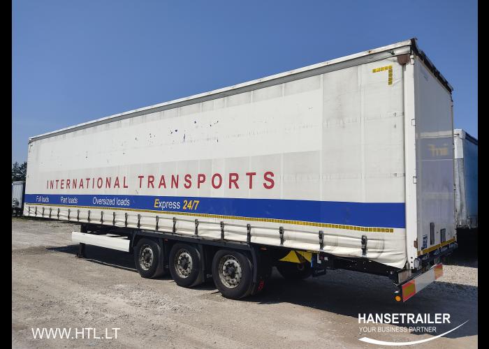 2017 Semitrailer Curtainsider Krone SDP Lifting Axle