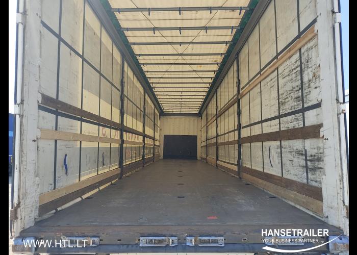 2017 Semitrailer Curtainsider Krone SDP Lifting Axle