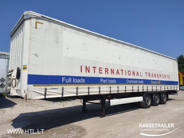 2017 Semitrailer Curtainsider Krone SDP Lifting Axle