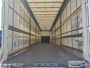 2017 Semitrailer Curtainsider Krone SDP Lifting Axle