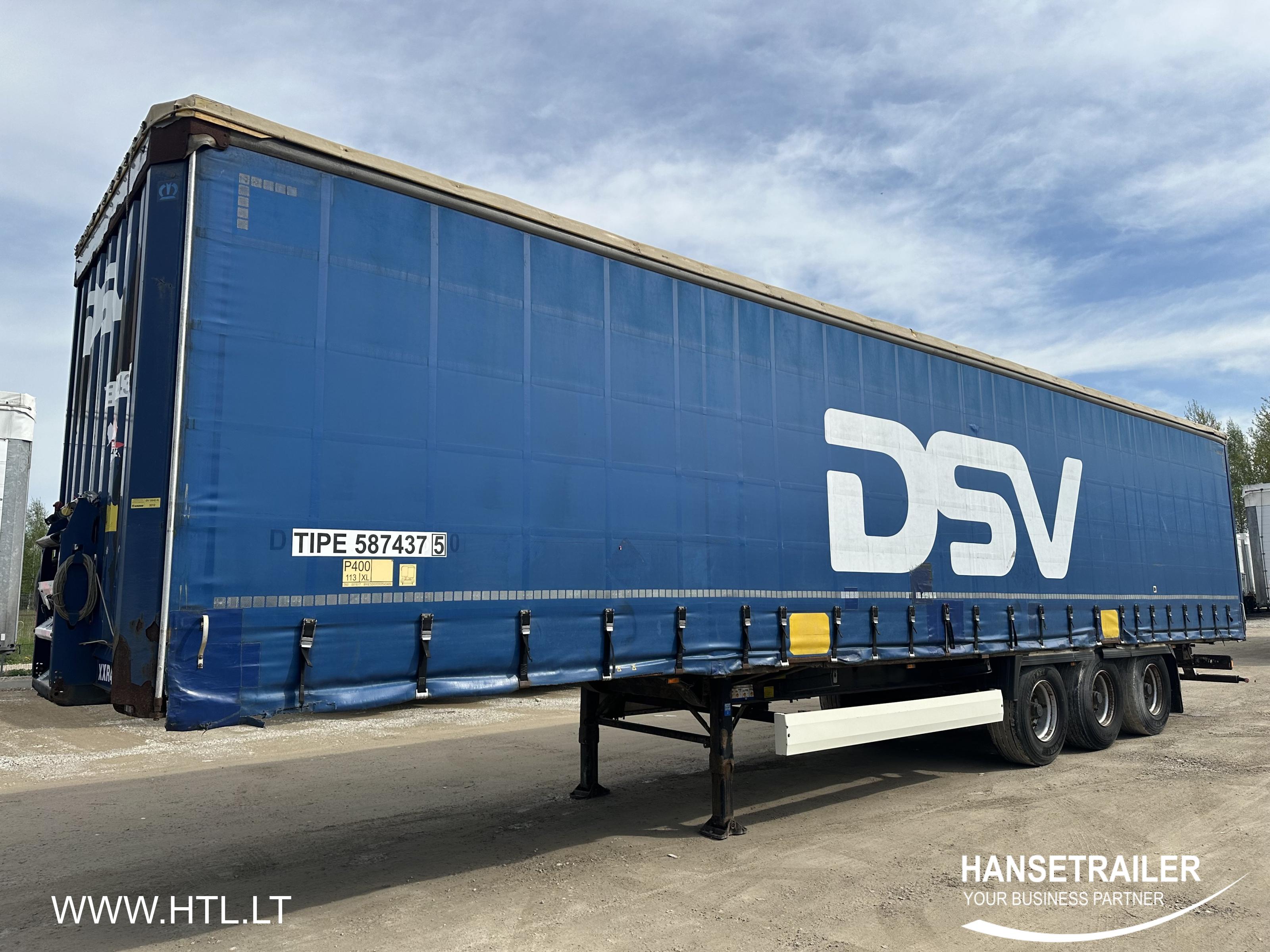 2012 Sattelanhänger Sattelcurtainsider Krone SDP