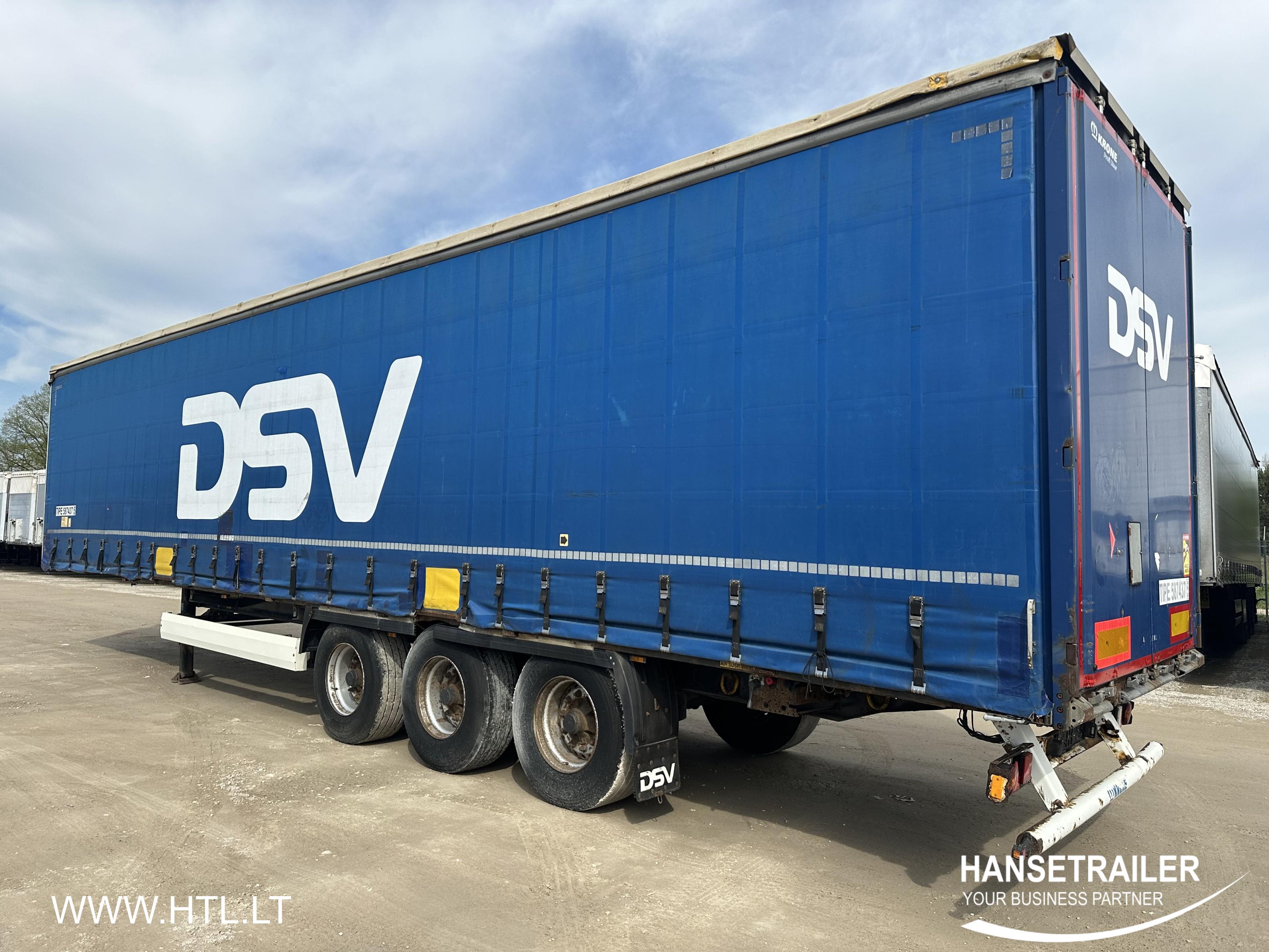 2012 Sattelanhänger Sattelcurtainsider Krone SDP