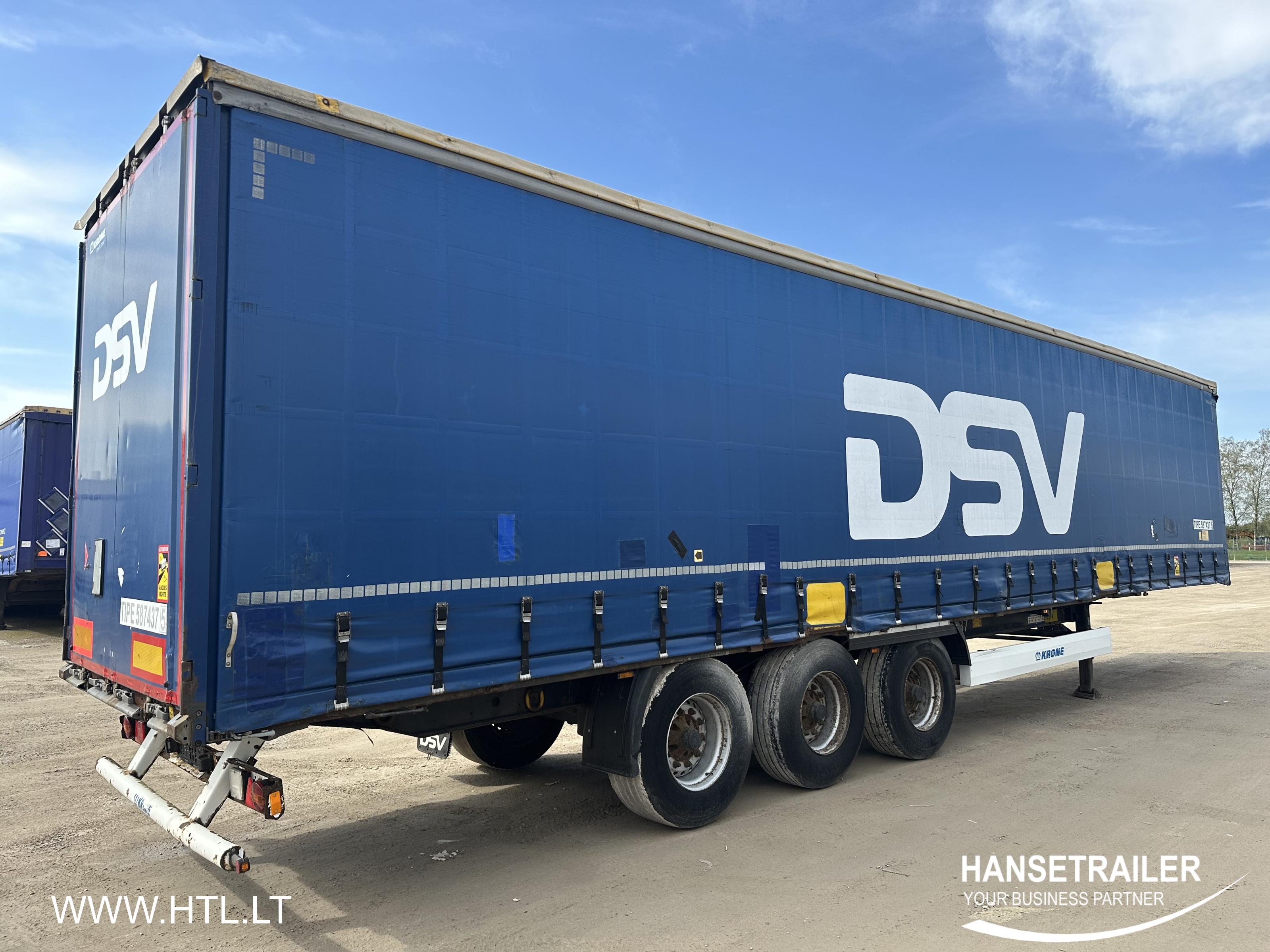 2012 Sattelanhänger Sattelcurtainsider Krone SDP