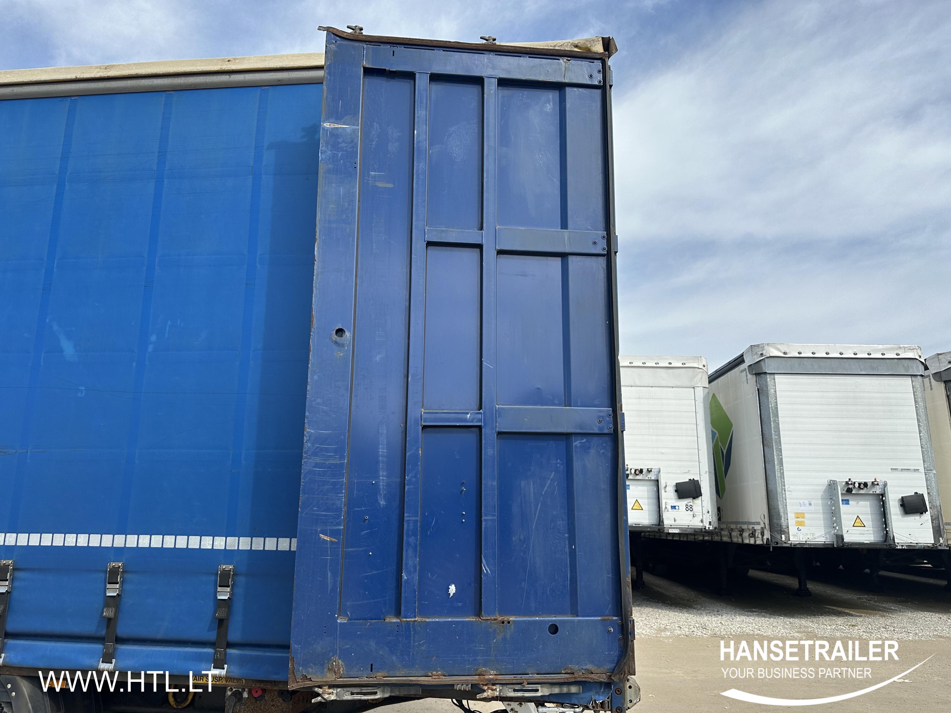 2012 Semitrailer Curtainsider Krone SDP