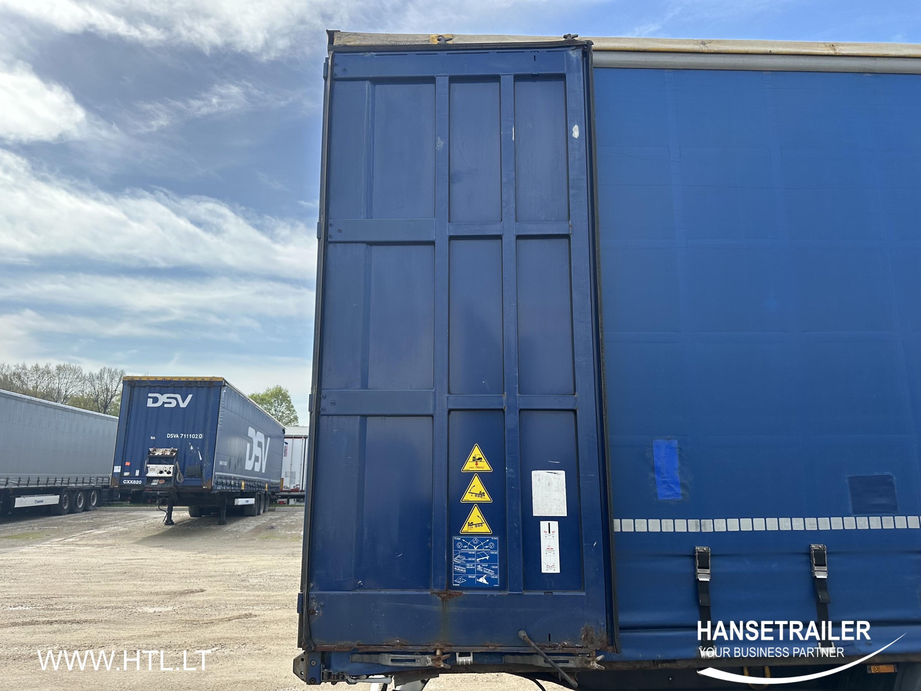 2012 Sattelanhänger Sattelcurtainsider Krone SDP