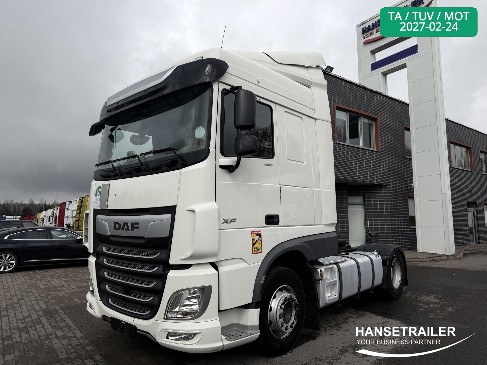 DAF XF 480 FT Arriving Atvyksta