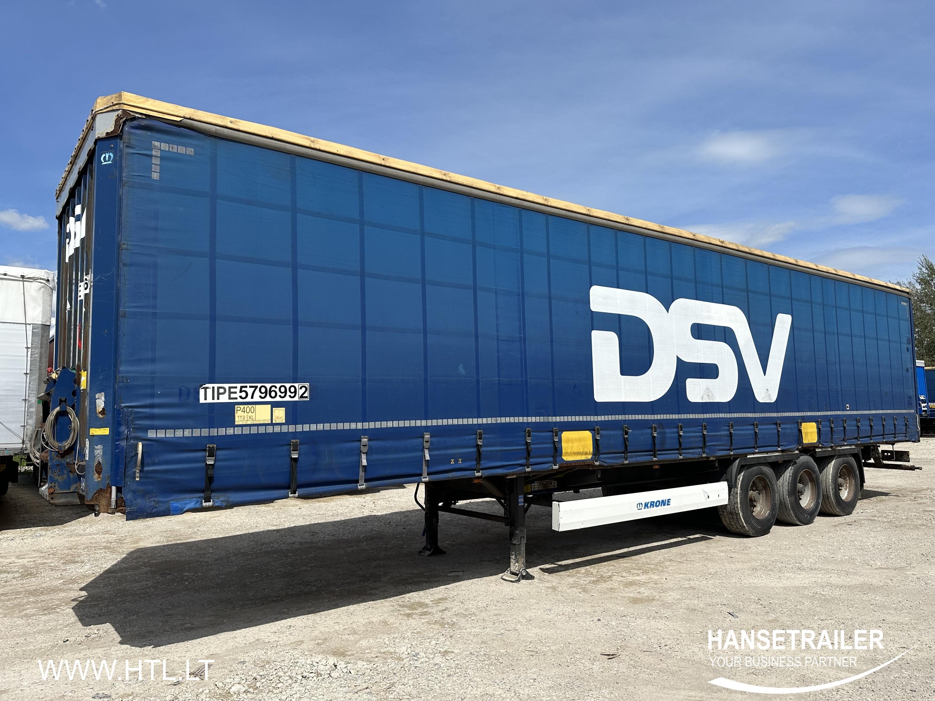 2012 Sattelanhänger Sattelcurtainsider Krone SDP