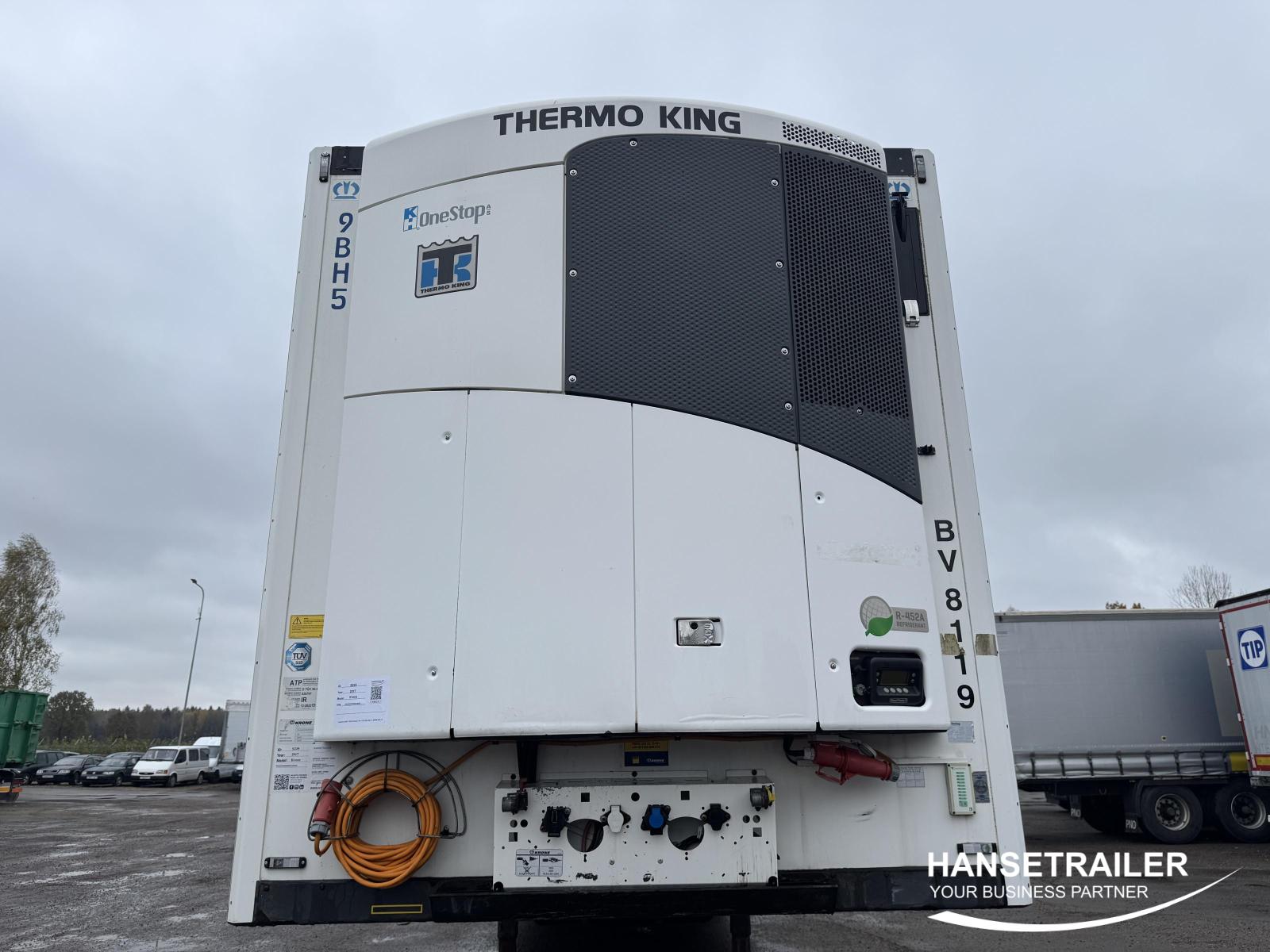 2017 Semitrailer Reefer Krone SDR27 414000km Double deck