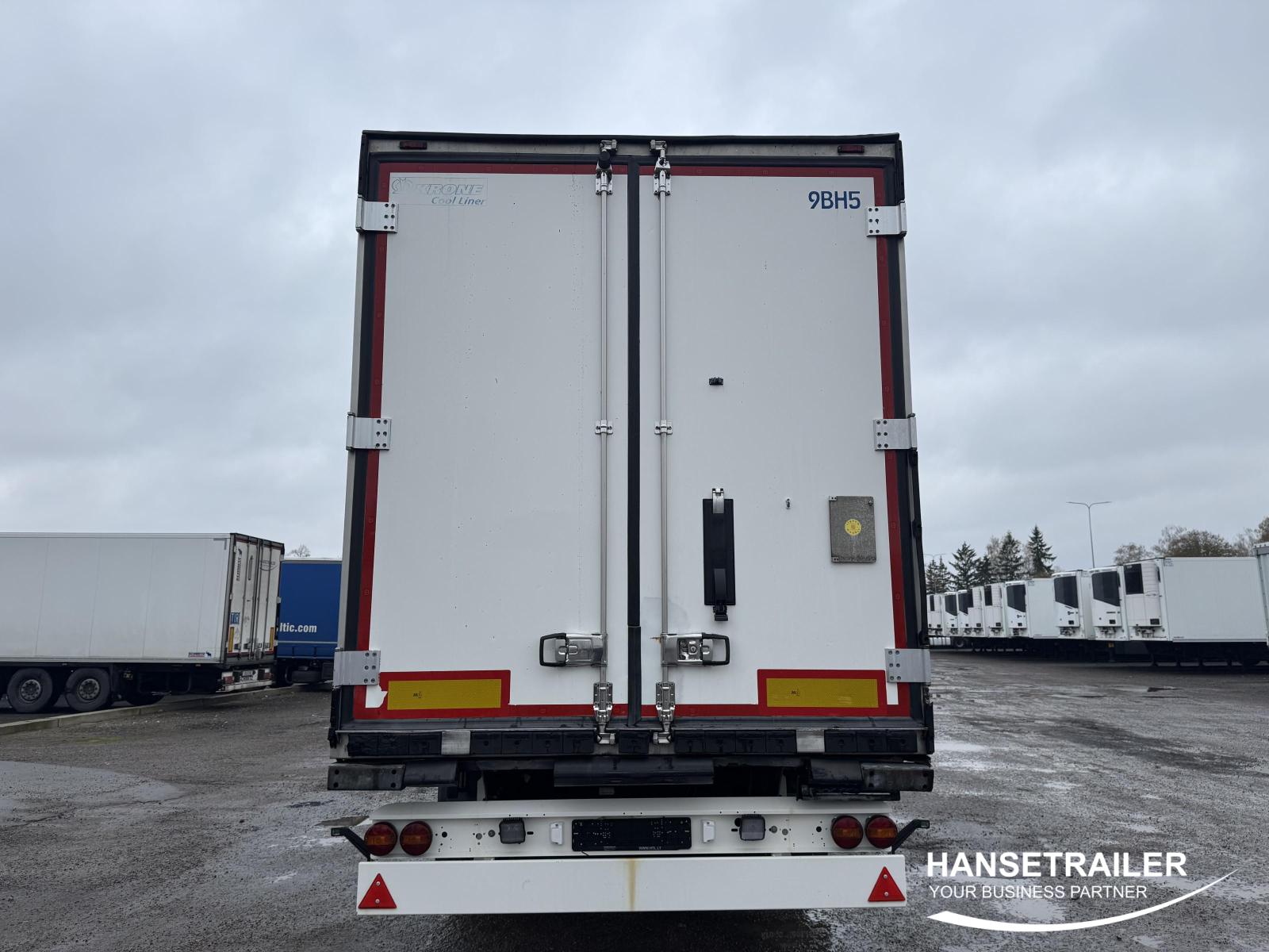 2017 Semitrailer Reefer Krone SDR27 414000km Double deck