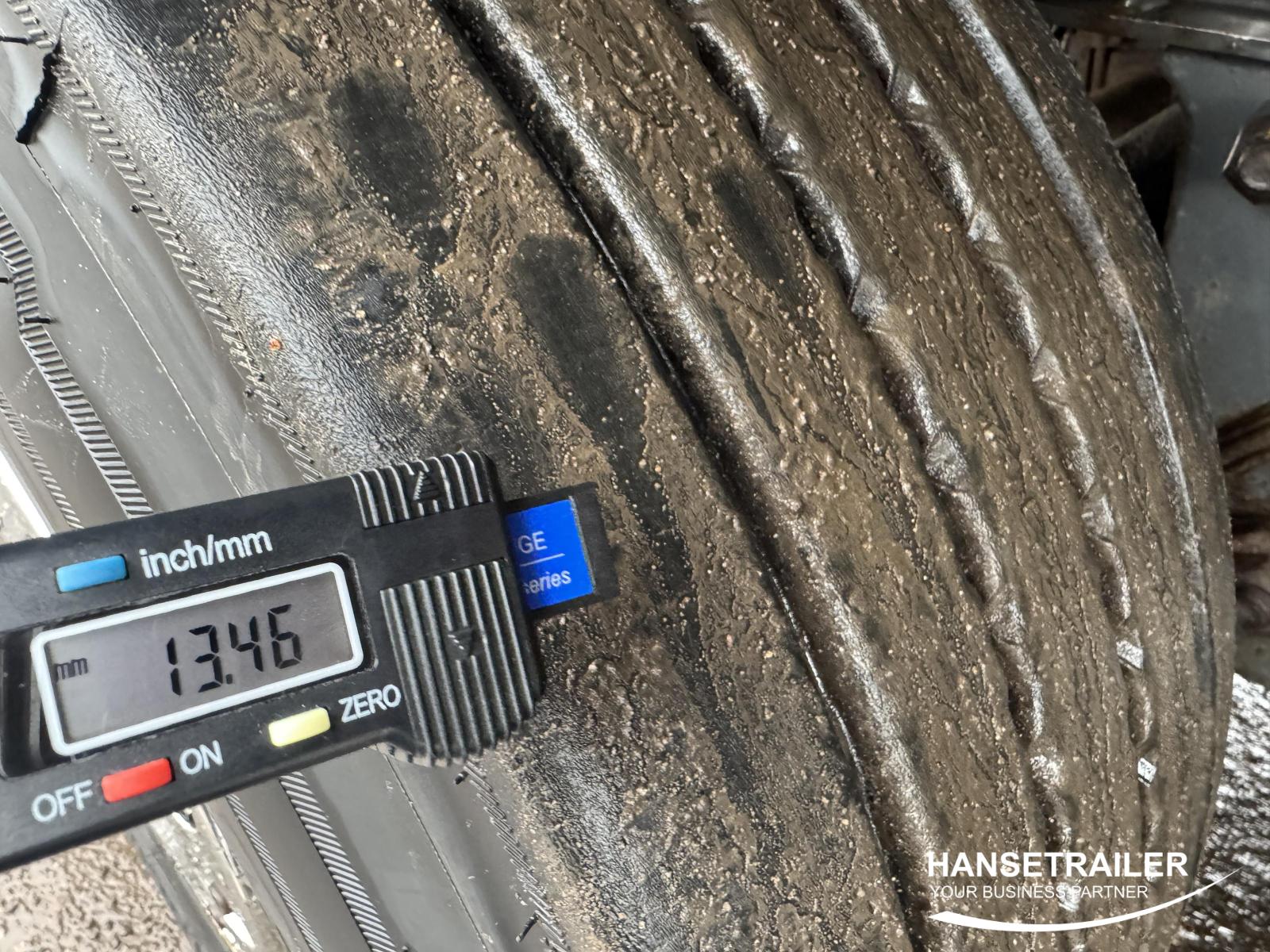 2017 Semitrailer Reefer Krone SDR27 414000km Double deck