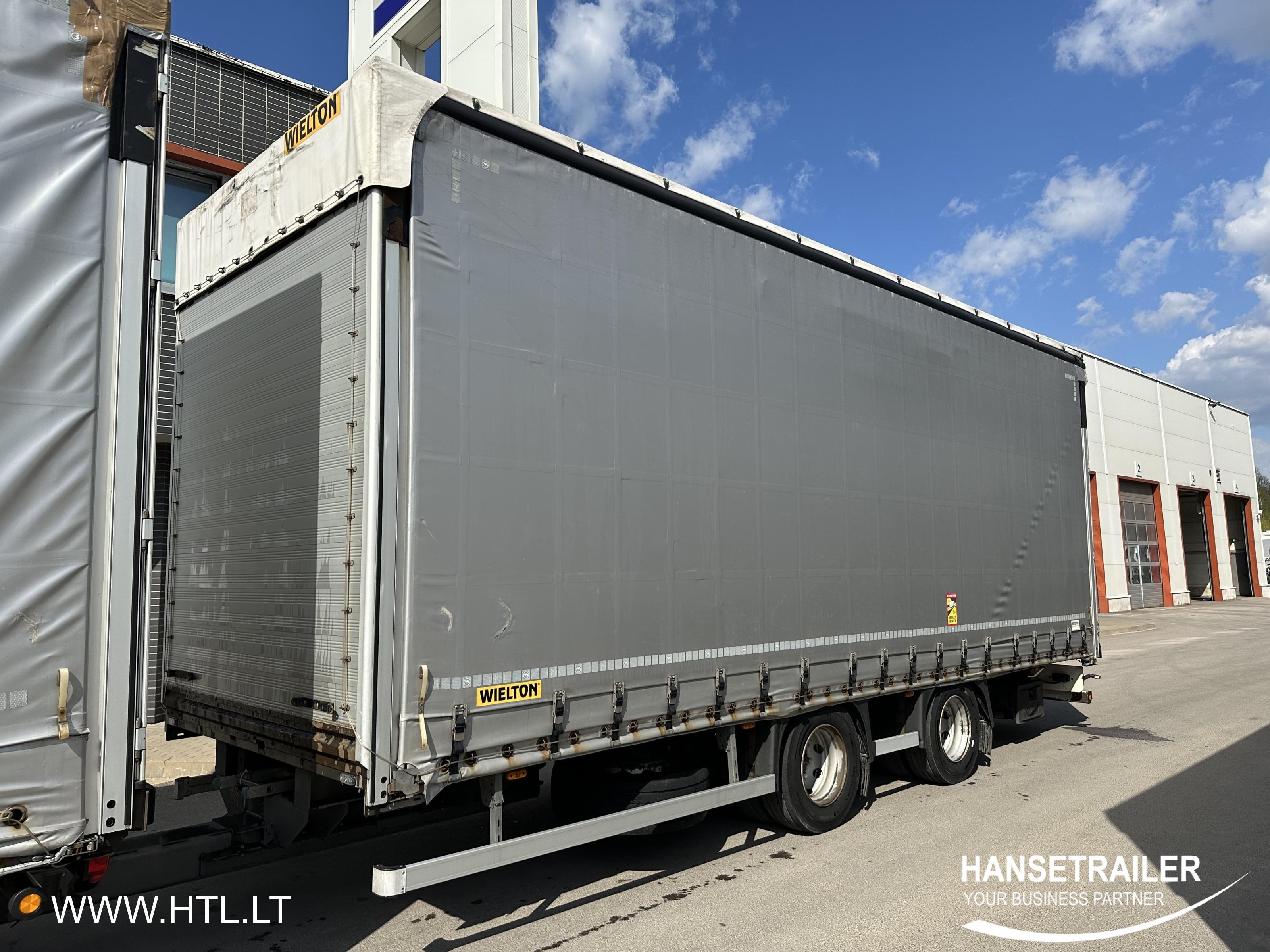 2018 Autotrain Curtainsider DAF XF 480 FAR Arriving Atvyksta