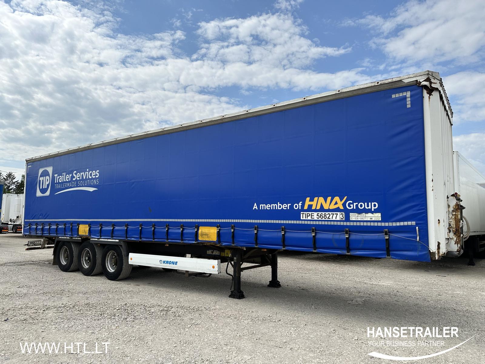 2011 Semitrailer Curtainsider Krone SDP