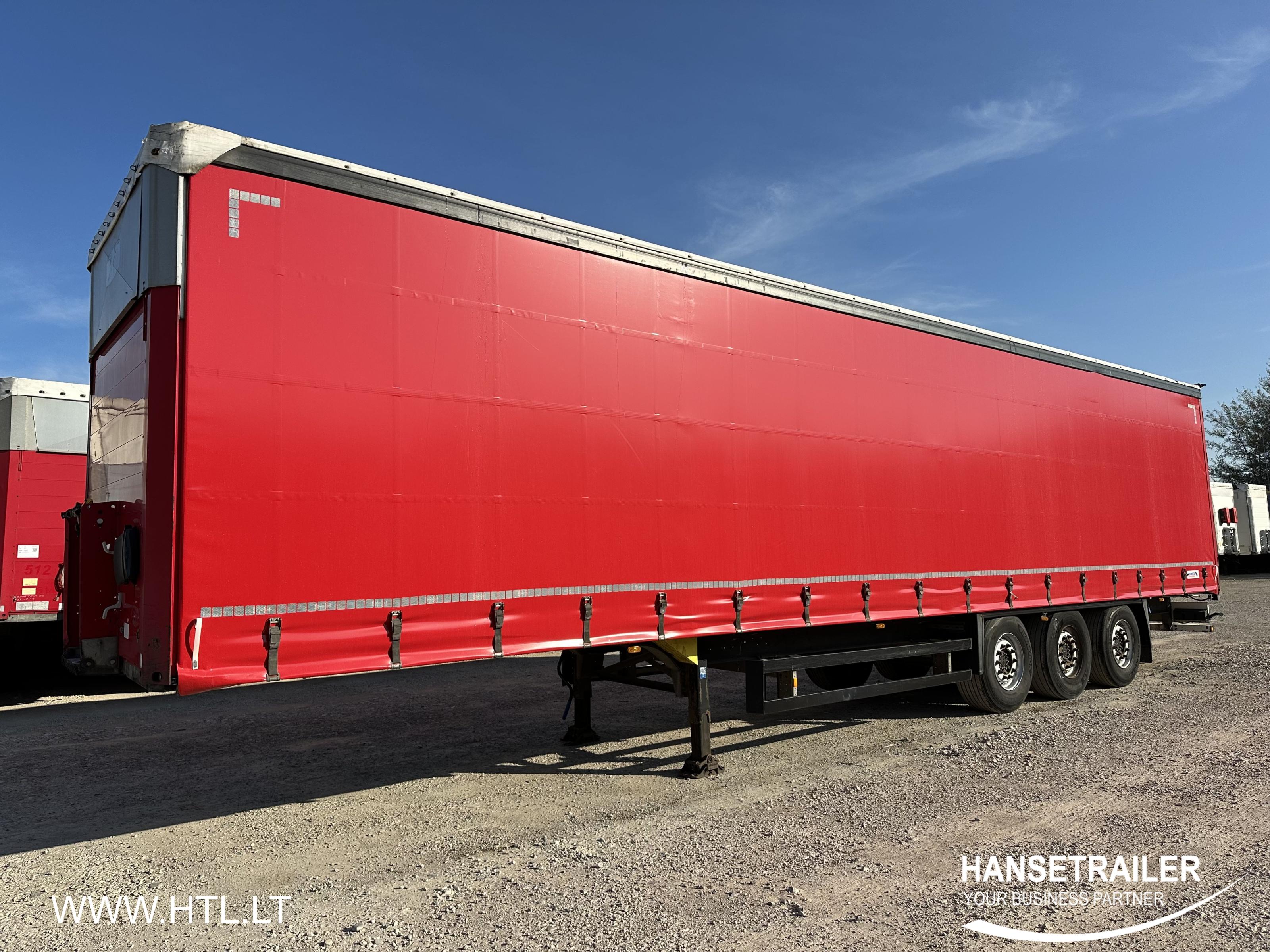 2013 Sattelanhänger Sattelcurtainsider Schmitz SCS 24/L